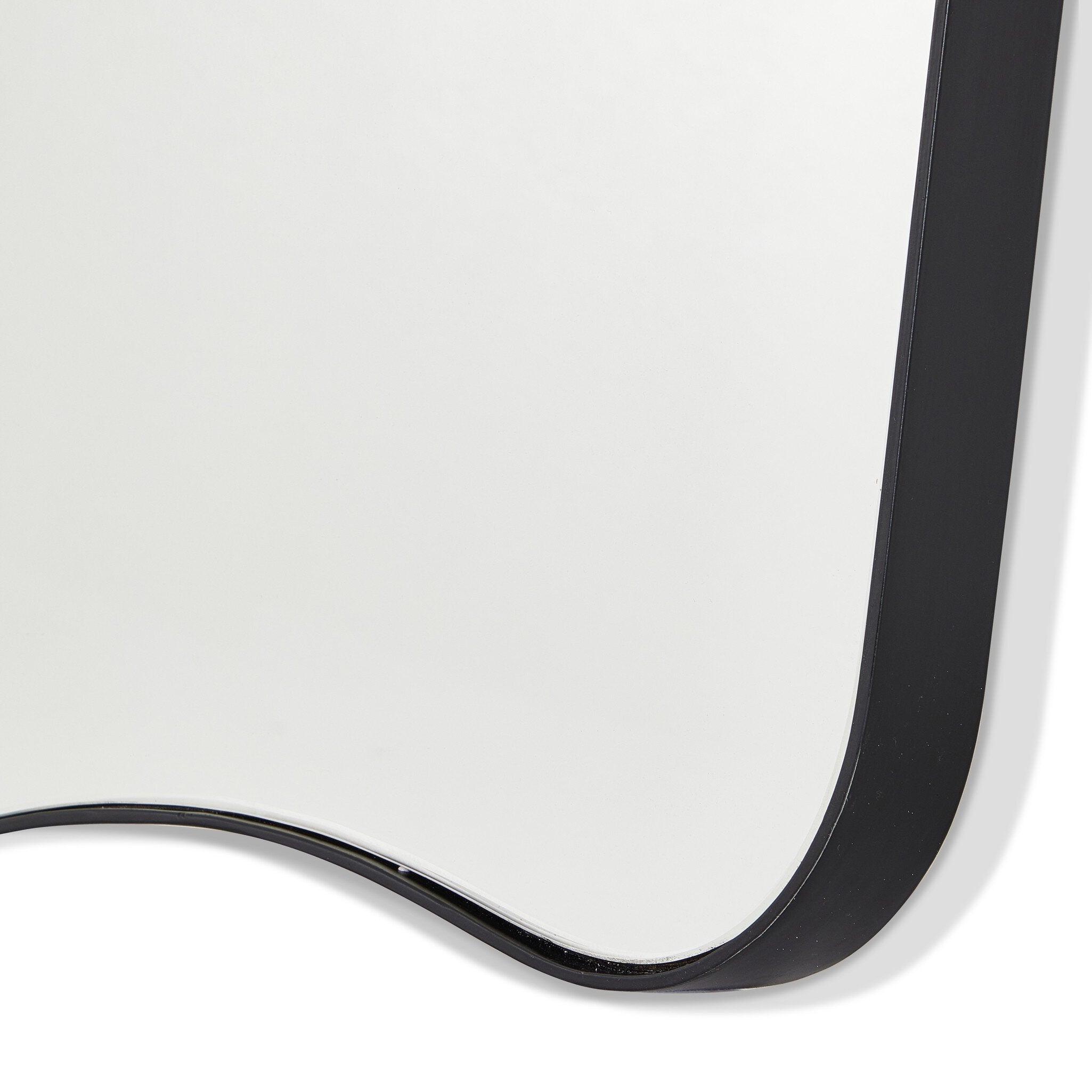 Four Hands Merona Wall Mirror — Iron Matte Black