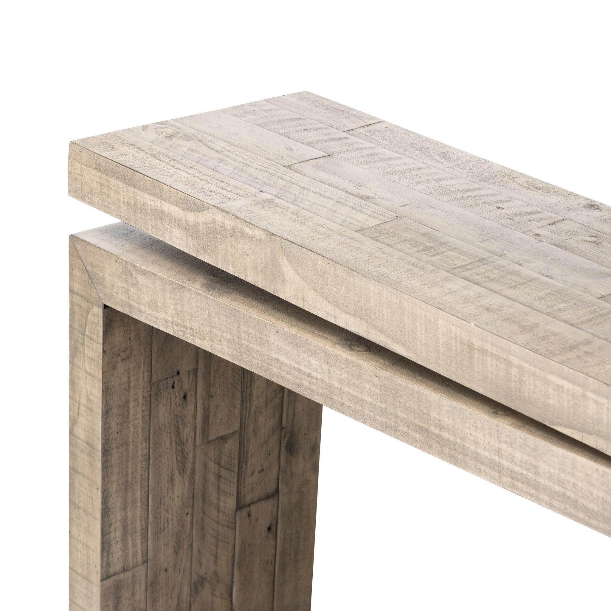 Four Hands Matthes Console Table - 94" — Weathered Wheat