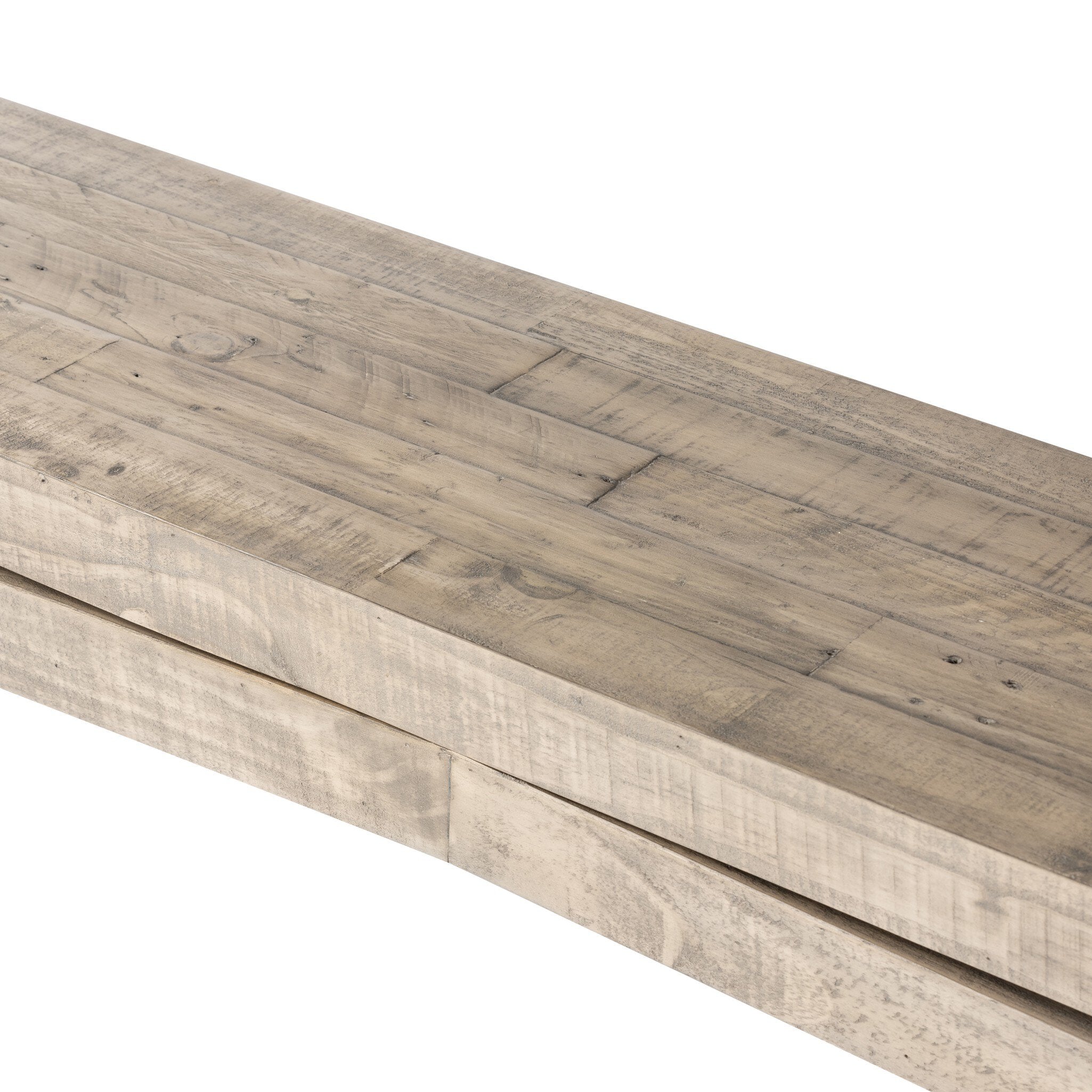 Four Hands Matthes Console Table - 94" — Weathered Wheat