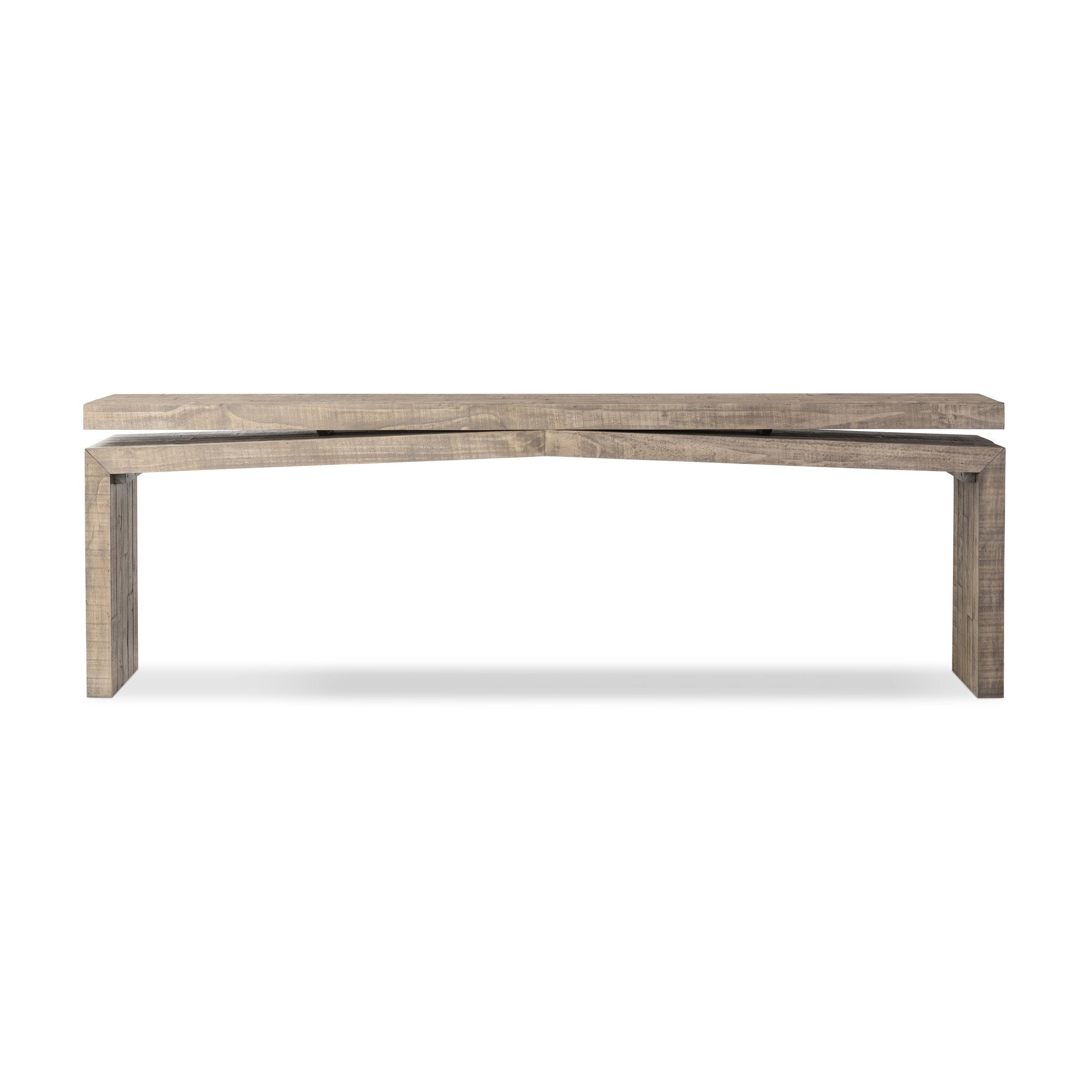 Four Hands Matthes Console Table - 94" — Weathered Wheat