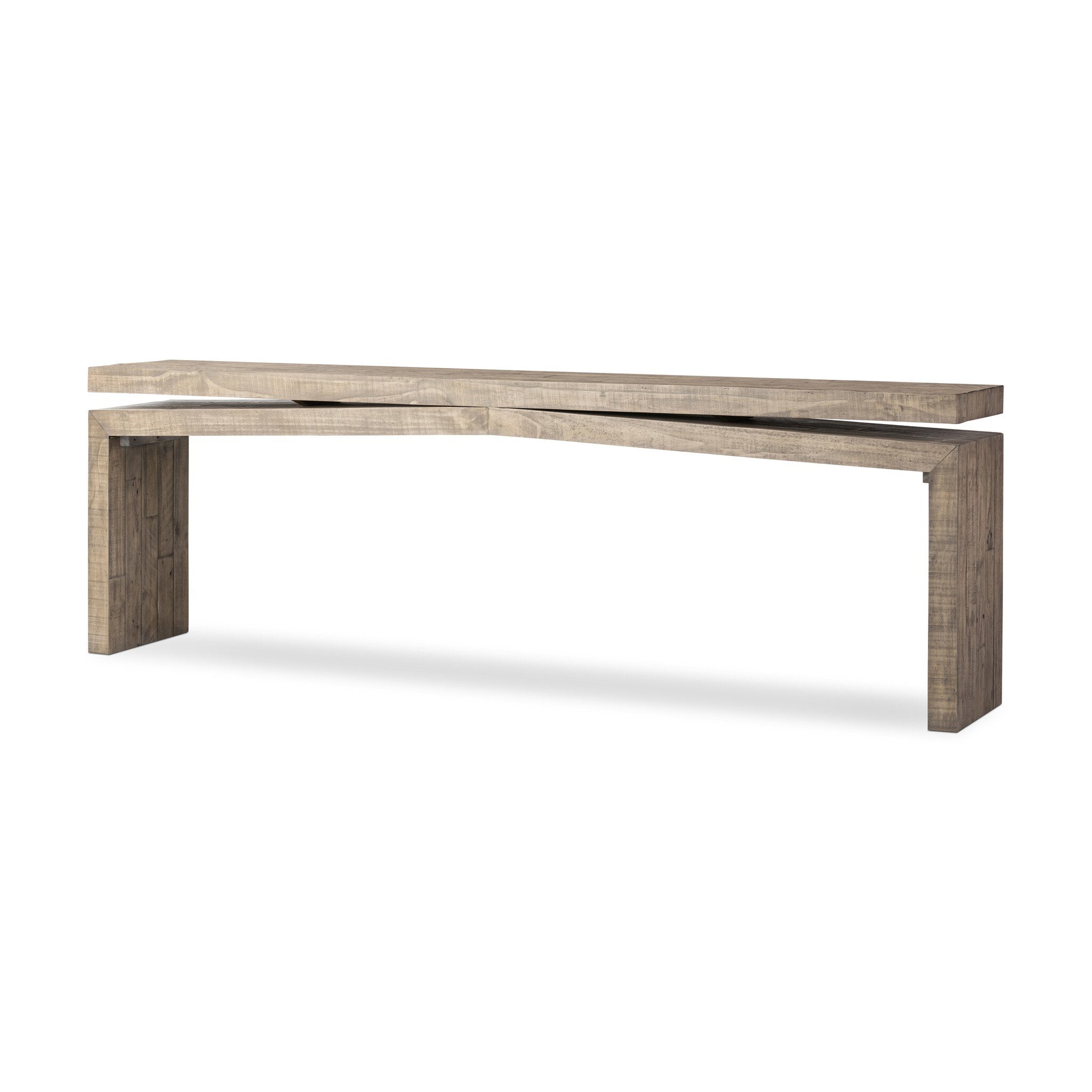Four Hands Matthes Console Table - 94" — Weathered Wheat