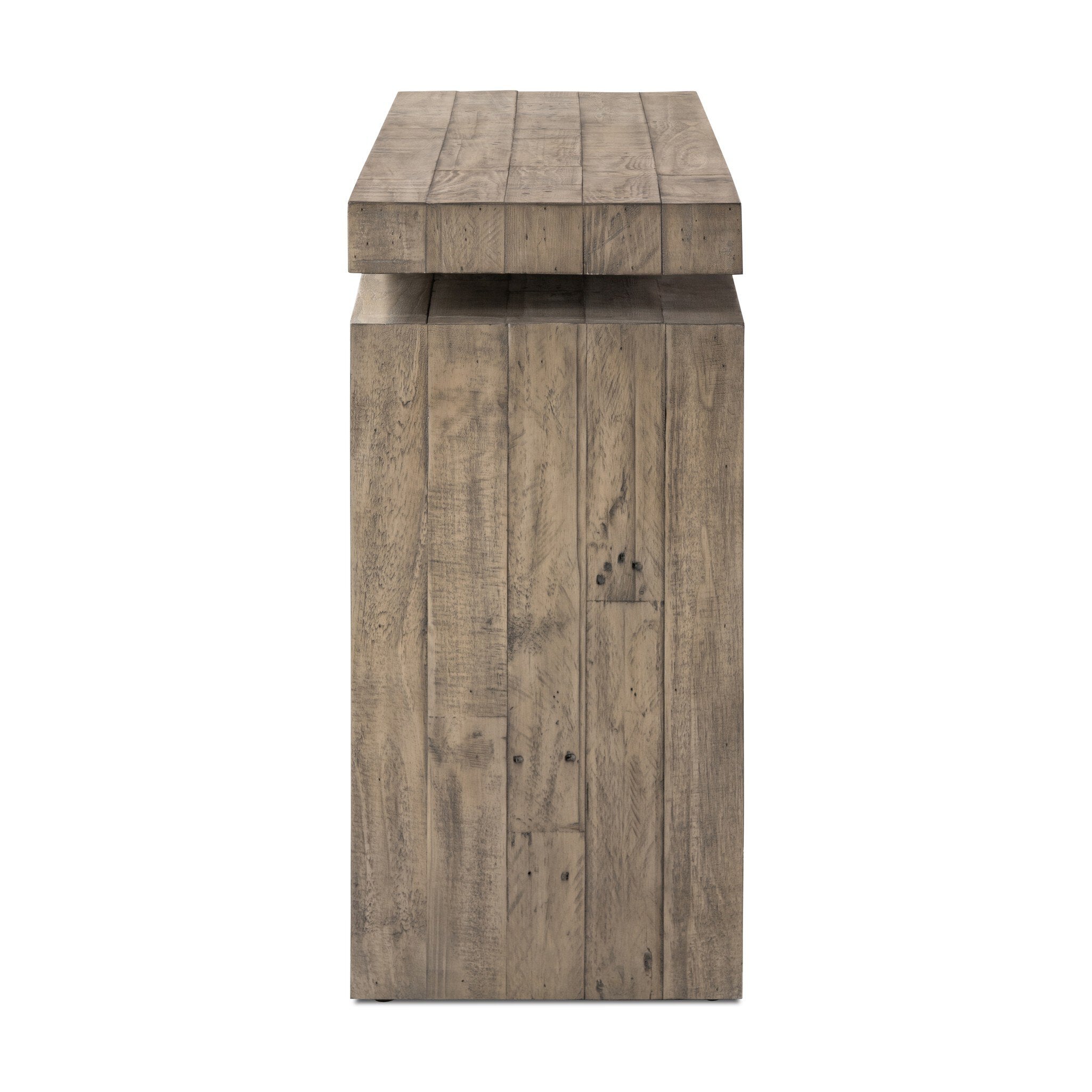 Four Hands Matthes Console Table - 94" — Weathered Wheat