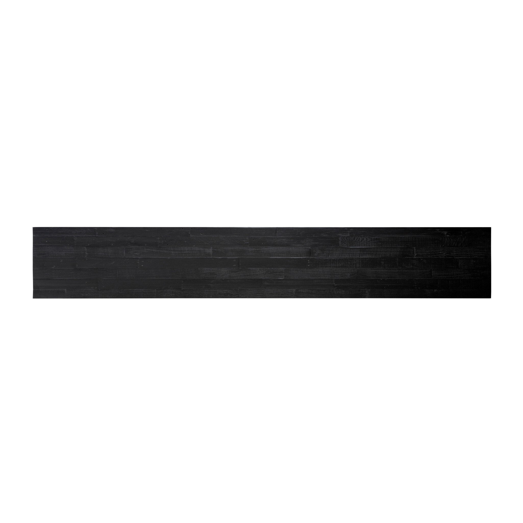 Four Hands Matthes Console Table - 94" — Aged Black Pine