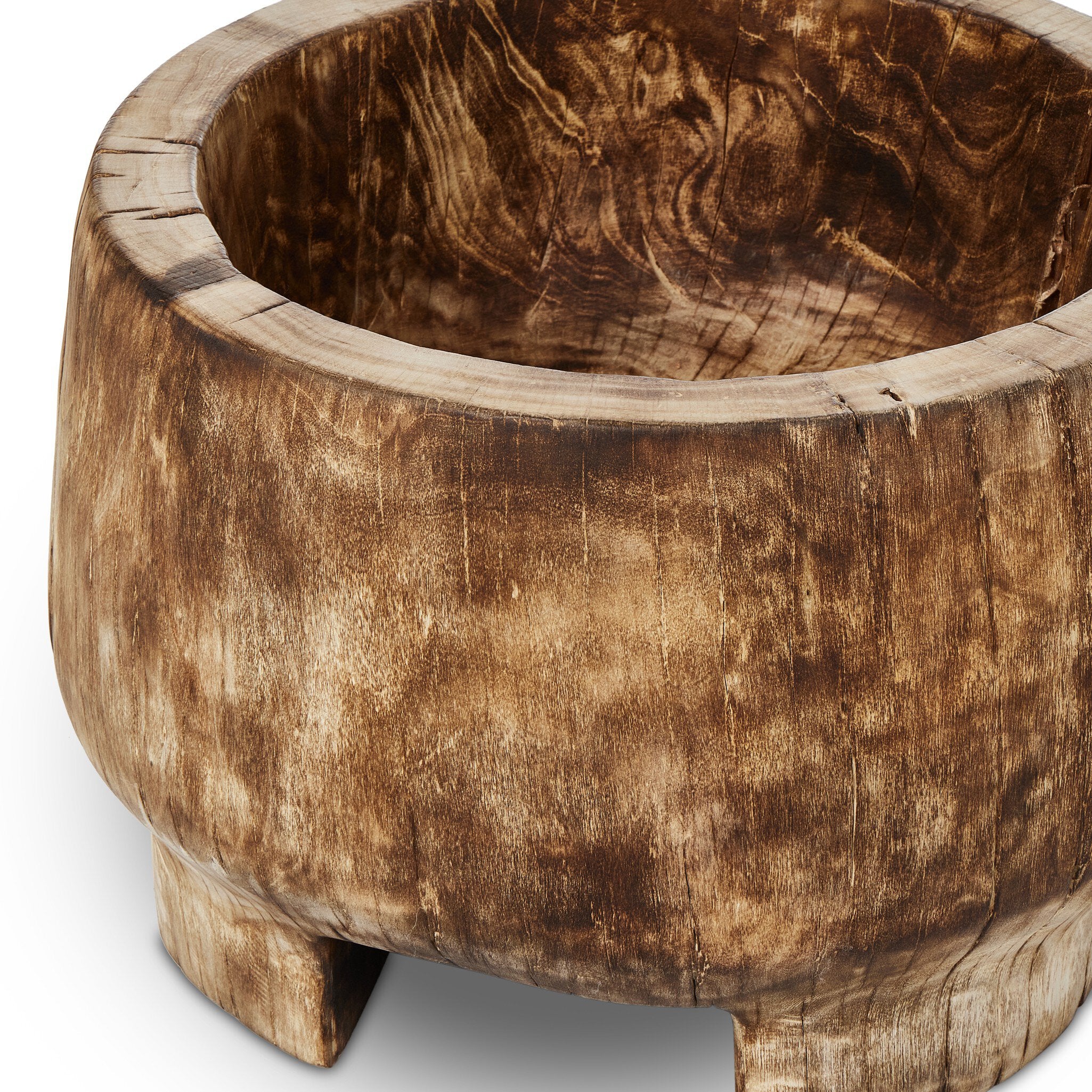 Four Hands Tazia Bowl — Burnt Reclaimed