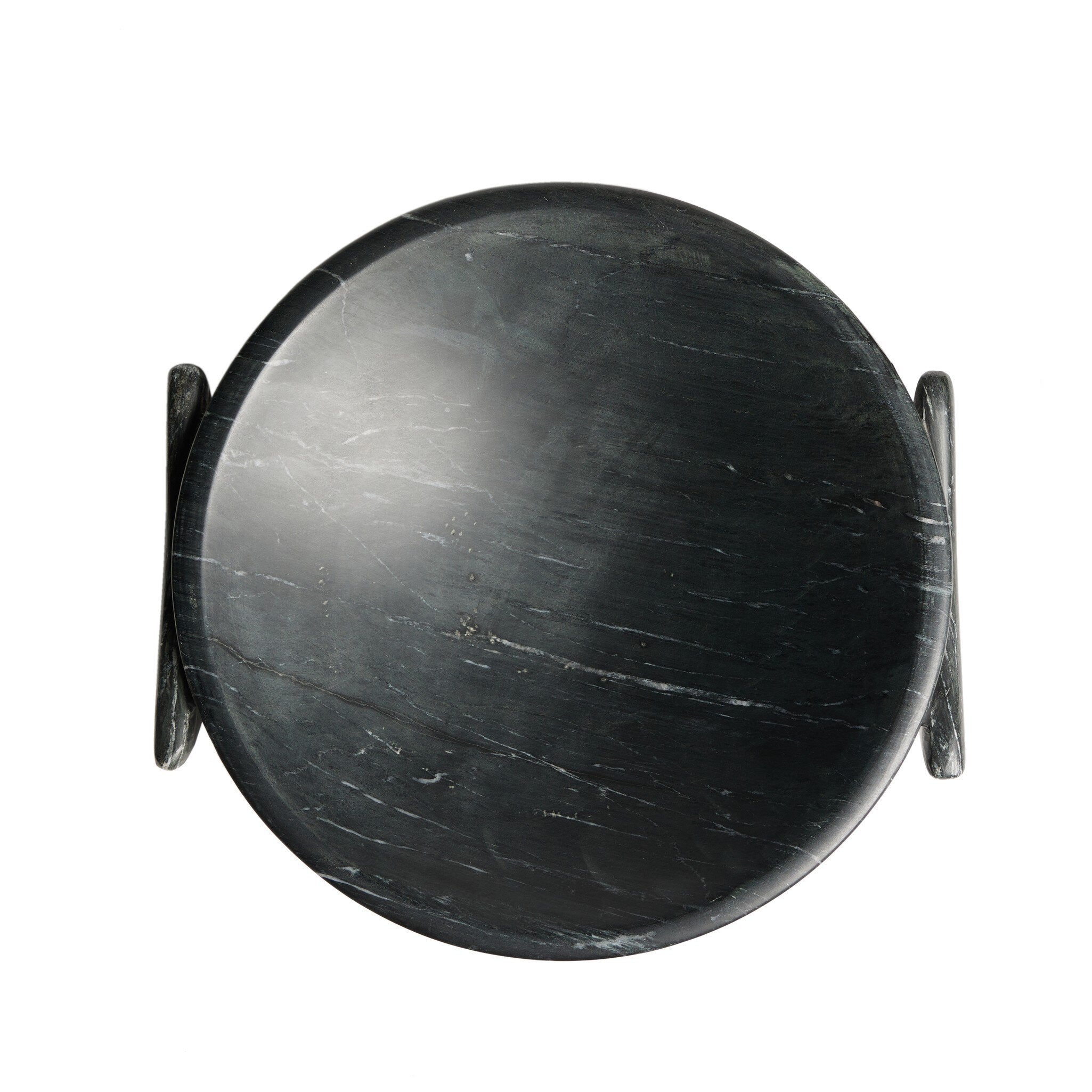 Four Hands Cradle Bowl — Black Marble