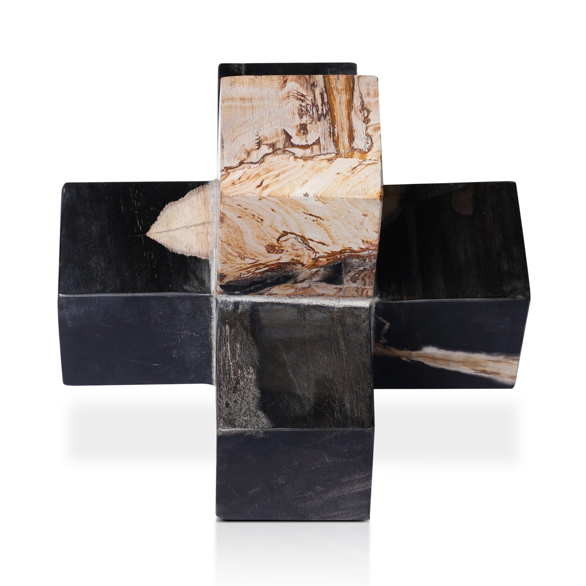 Four Hands Petrified Wood Jack — Dark Petrified Wood