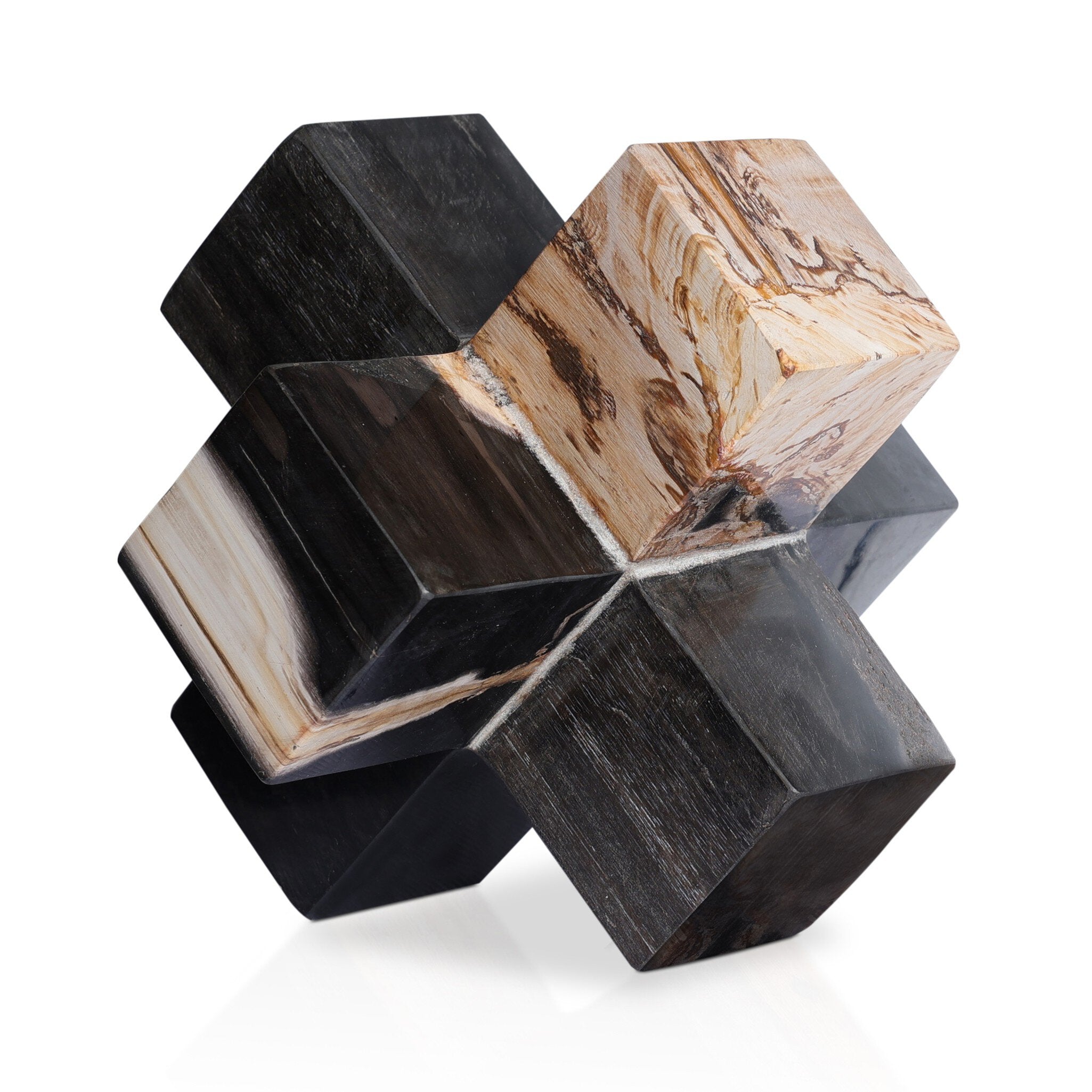 Four Hands Petrified Wood Jack — Dark Petrified Wood