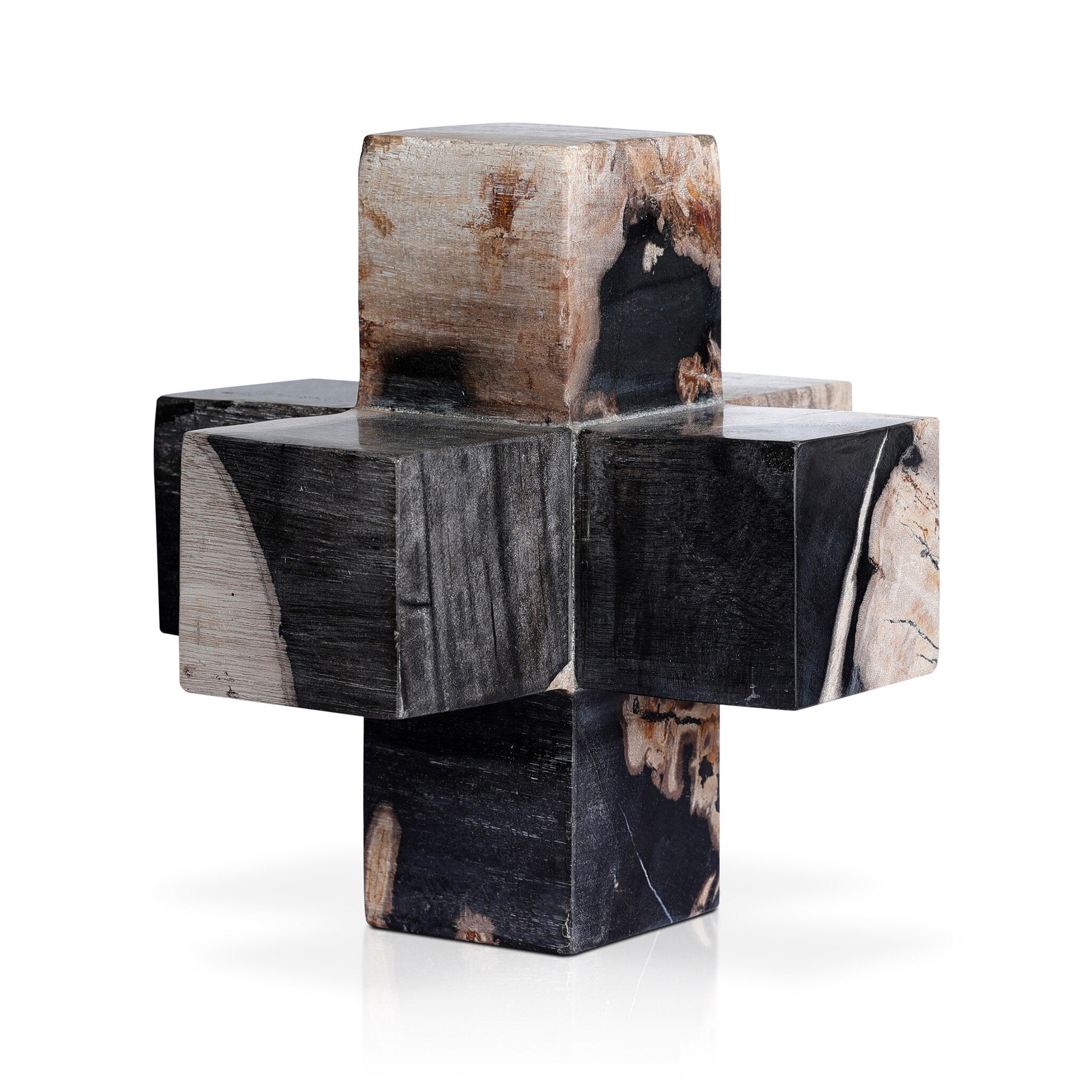 Four Hands Petrified Wood Jack — Dark Petrified Wood