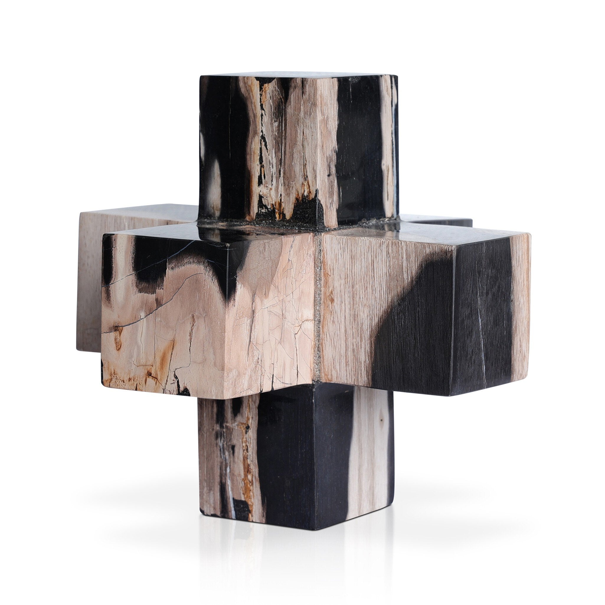 Four Hands Petrified Wood Jack — Dark Petrified Wood