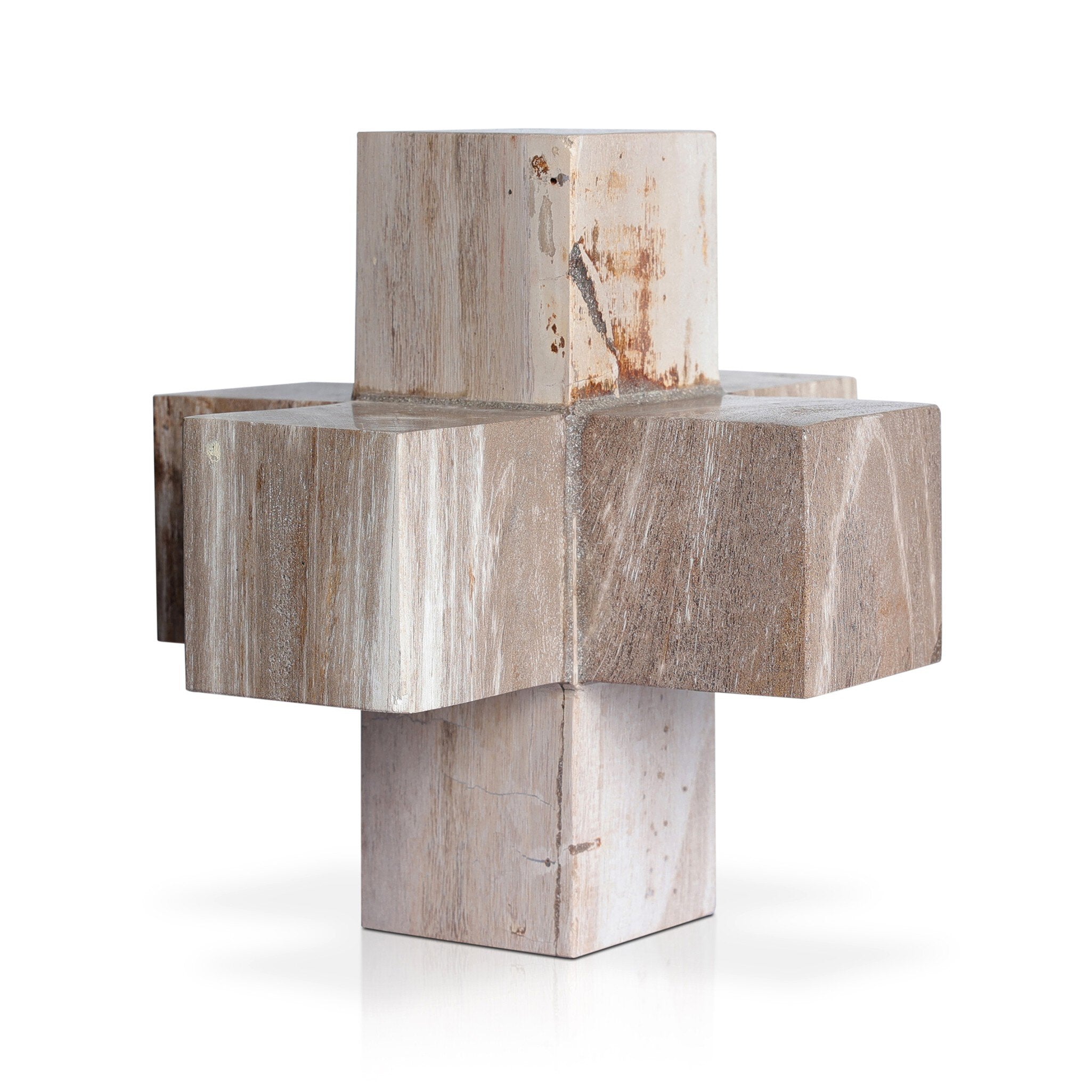 Four Hands Petrified Wood Jack — Light Petrified Wood