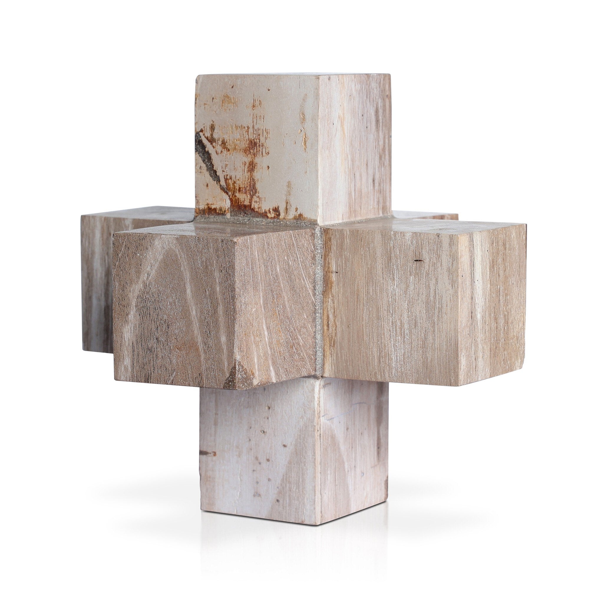 Four Hands Petrified Wood Jack — Light Petrified Wood