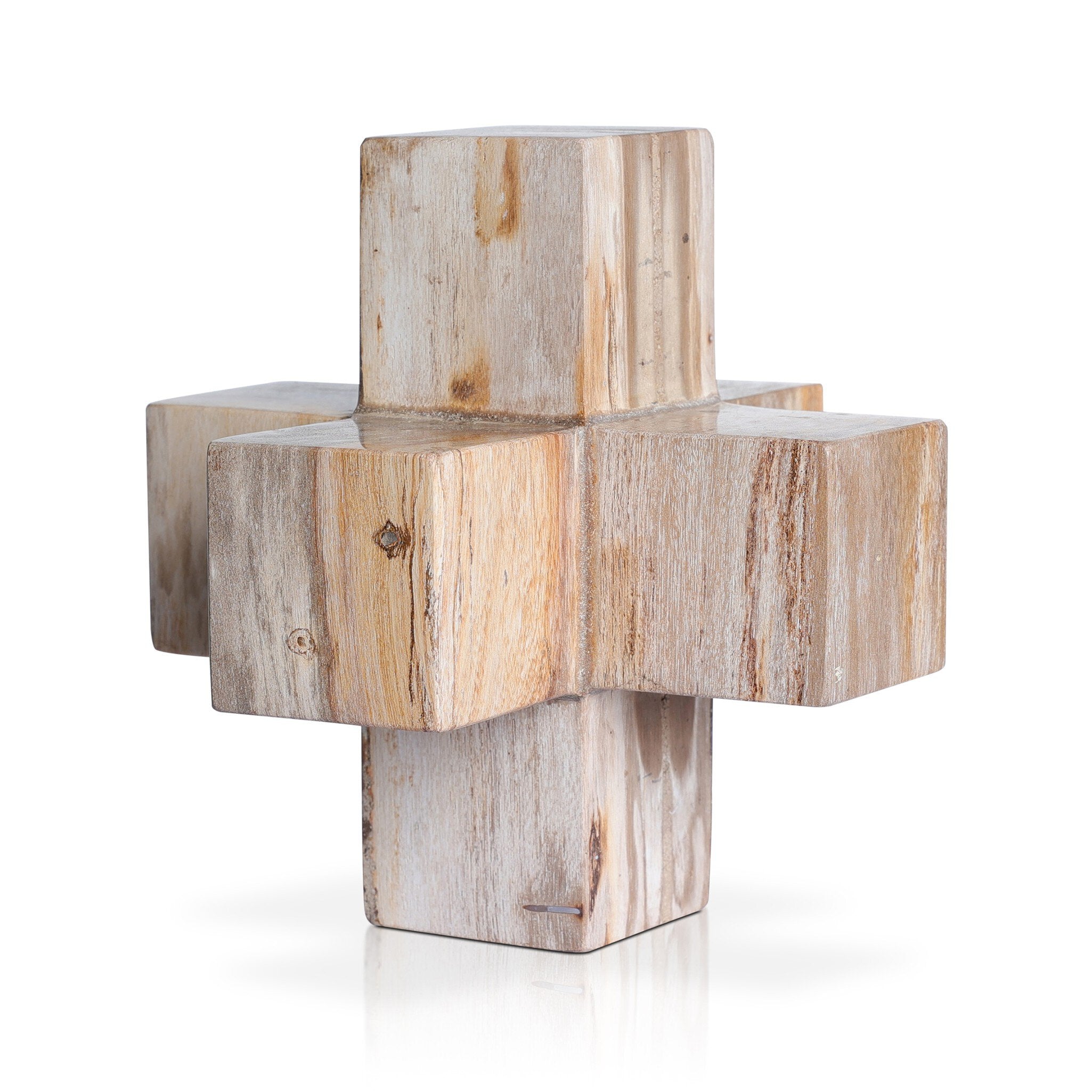 Four Hands Petrified Wood Jack — Light Petrified Wood