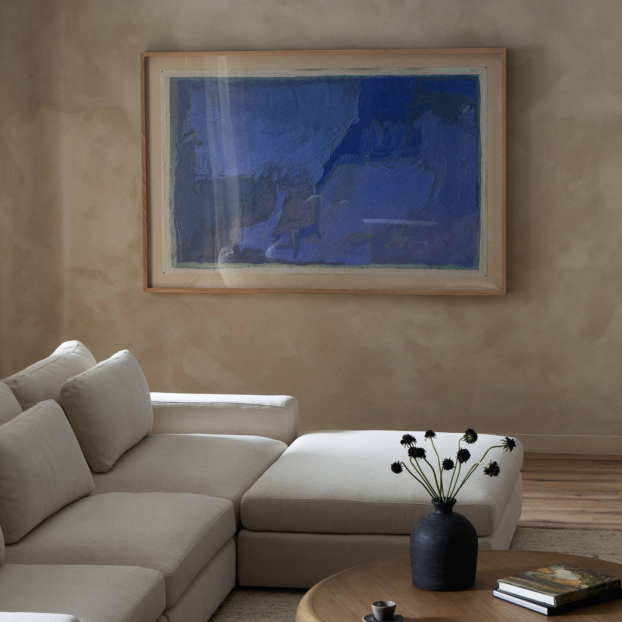 Four Hands Caught In The Wake Of Your Love by Tyler Guinn — 245007-001 - 72.0x48.0-Vertical Grain 2.5 White Oak-Statement