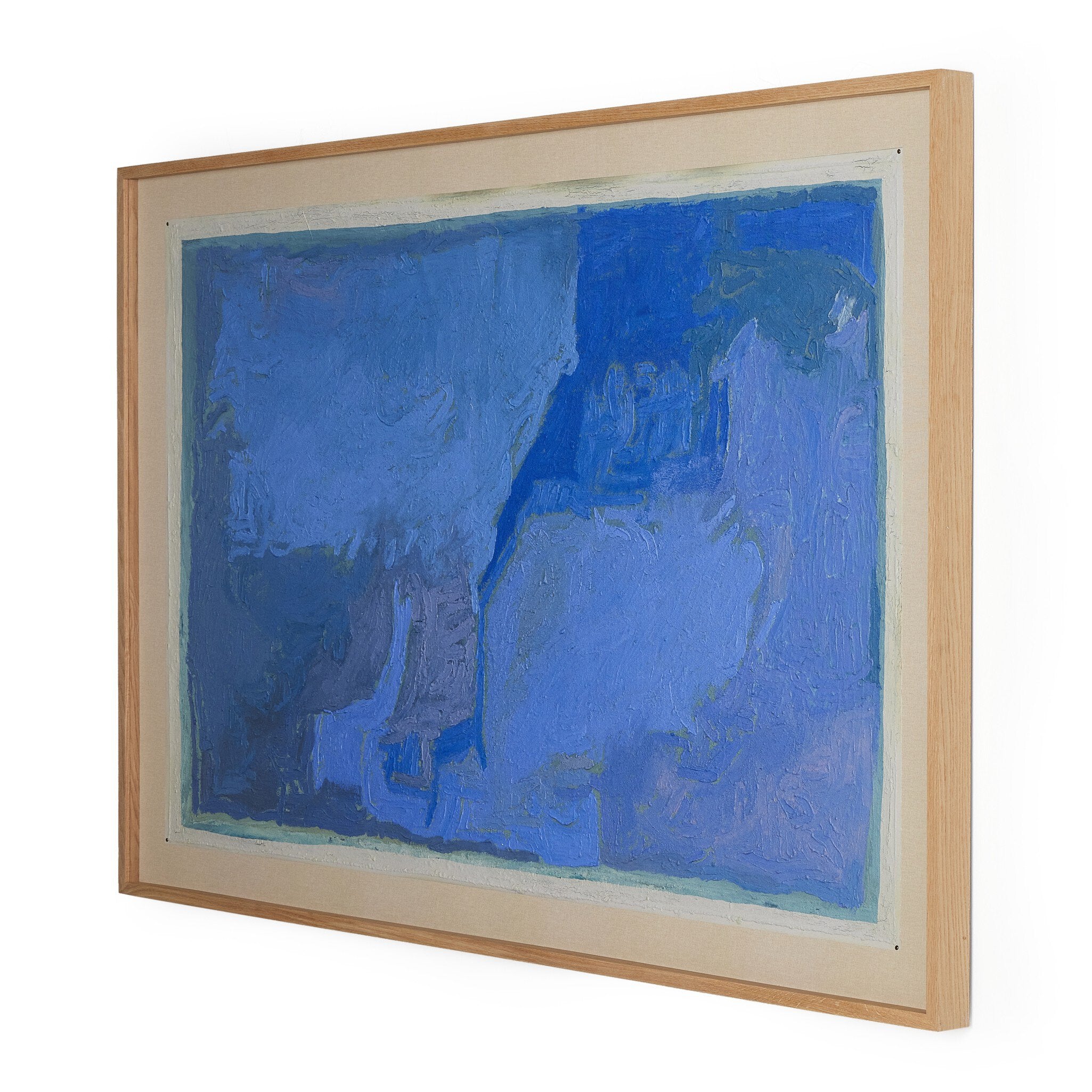 Four Hands Caught In The Wake Of Your Love by Tyler Guinn — 245007-001 - 72.0x48.0-Vertical Grain 2.5 White Oak-Statement