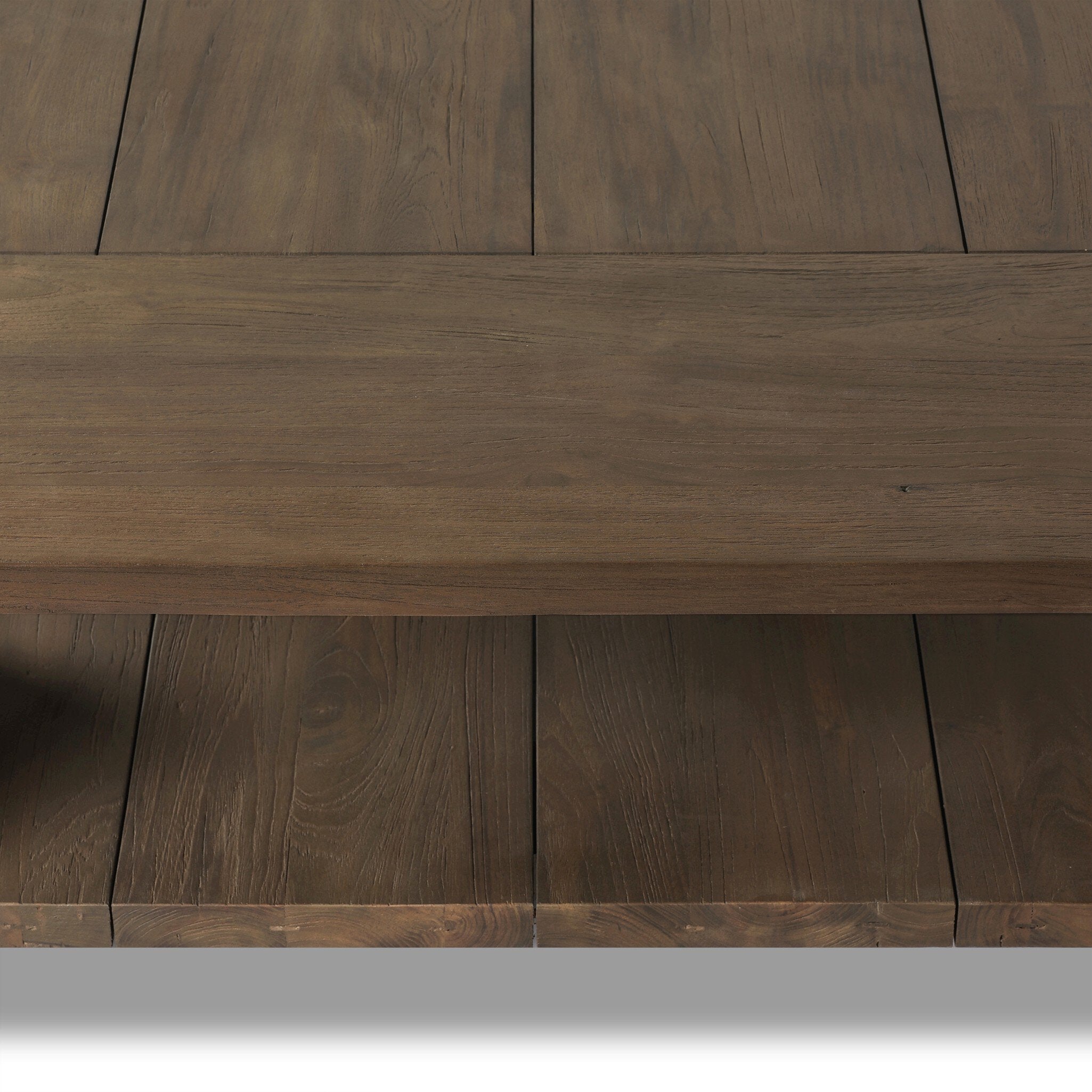 Four Hands Roca Outdoor Coffee Table — Stained Heritage Brown-FSC