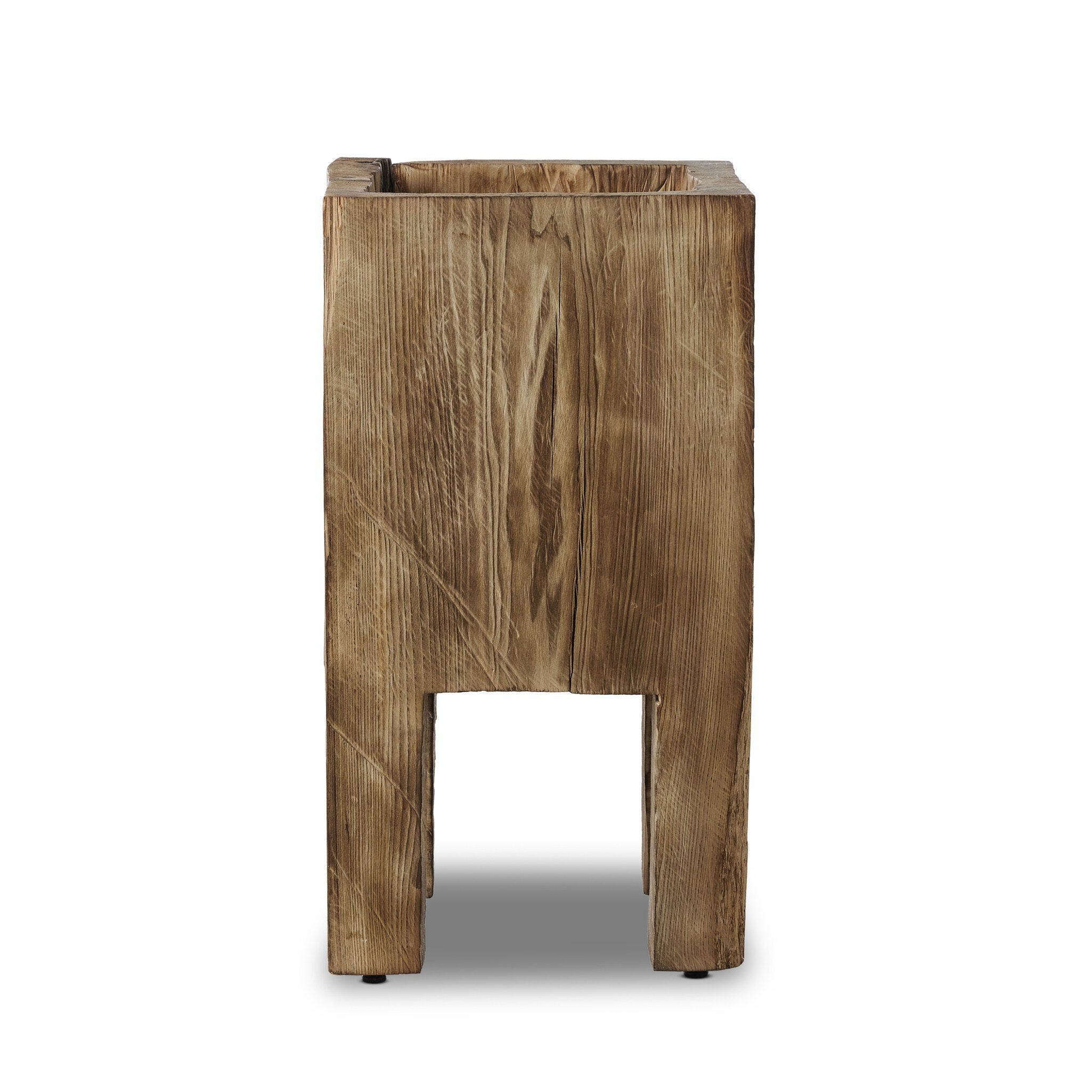 Four Hands Tora Planter — Burnt Reclaimed