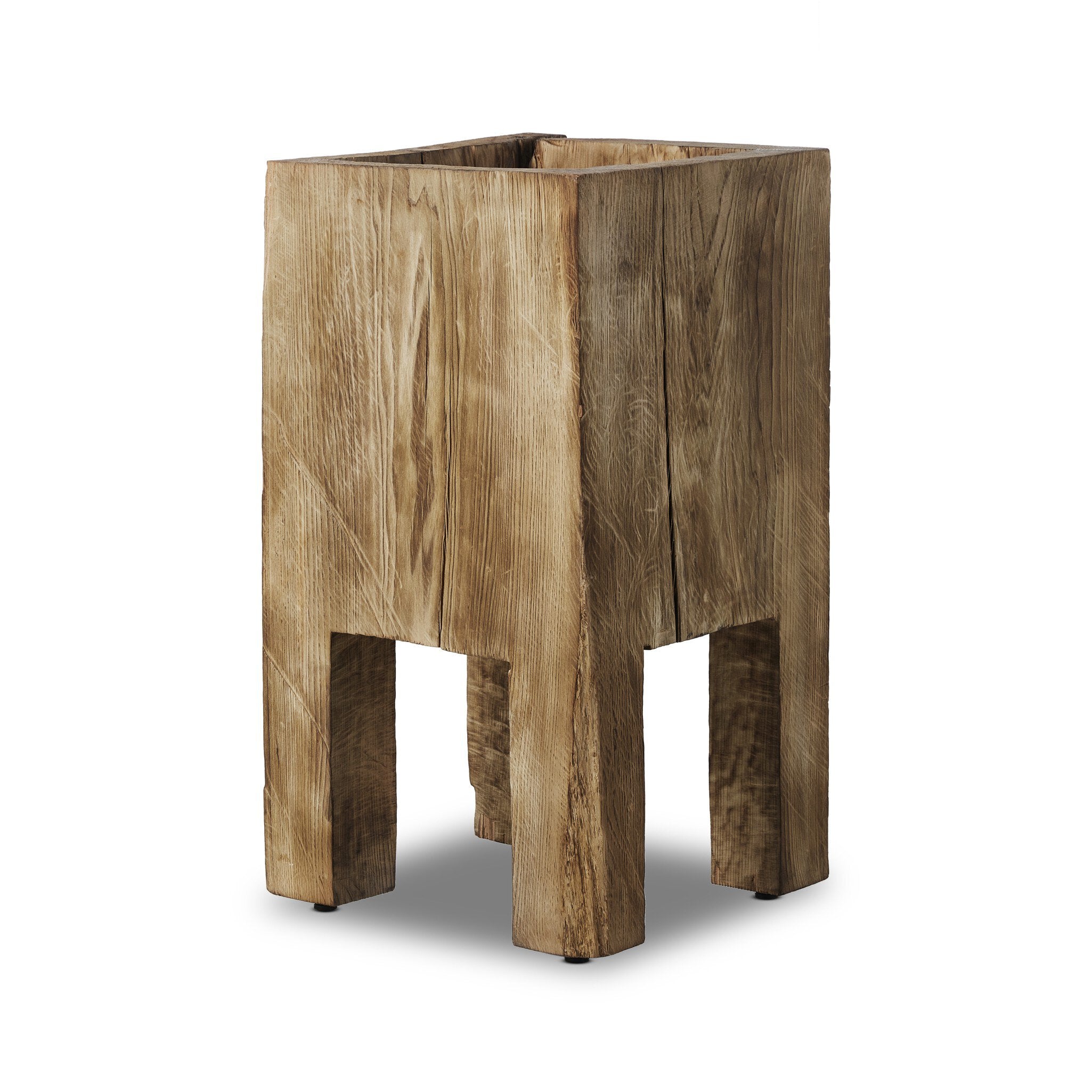 Four Hands Tora Planter — Burnt Reclaimed