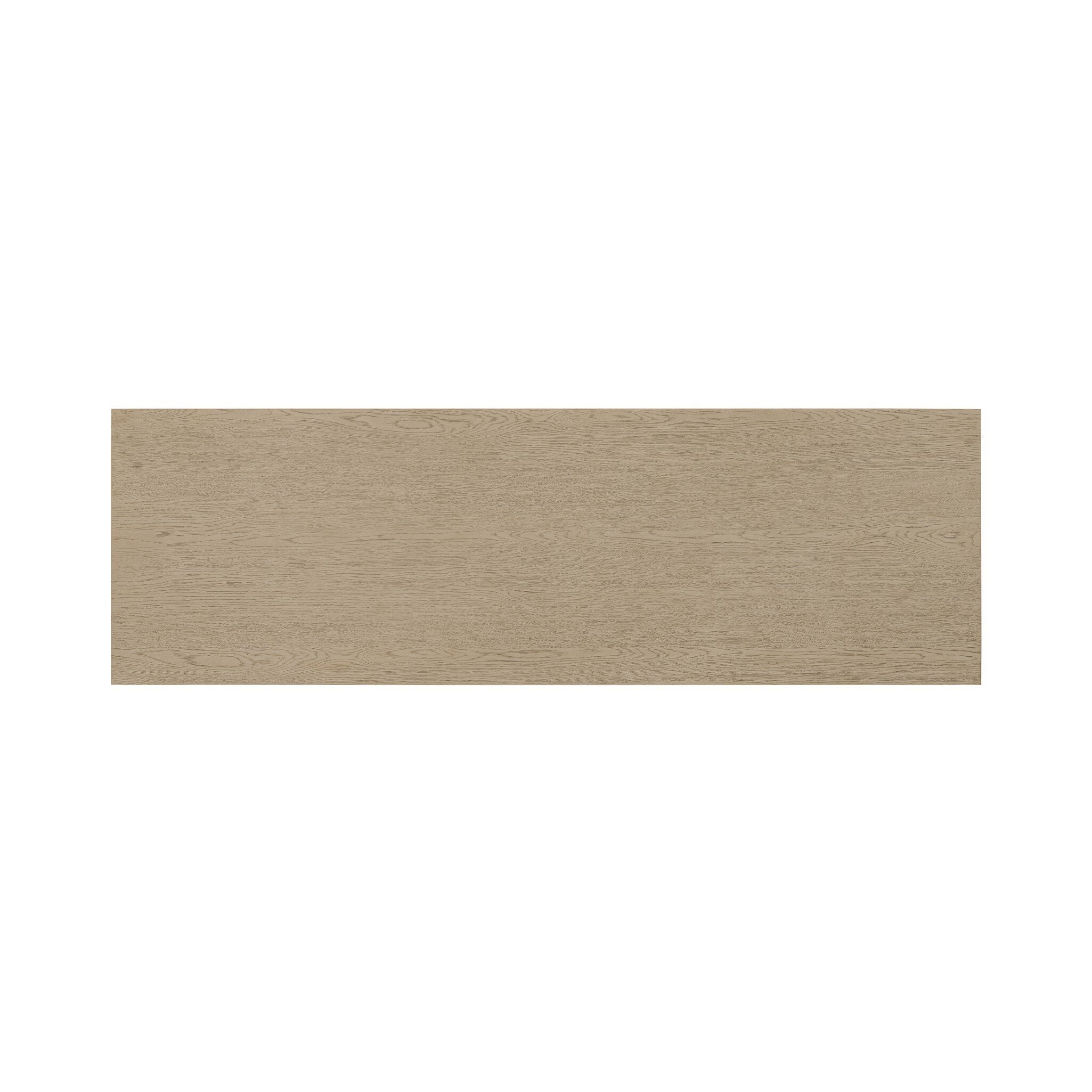 Four Hands Rosedale 8 Drawer Dresser — Yucca Oak Veneer-Chaps Sand-Gunmetal