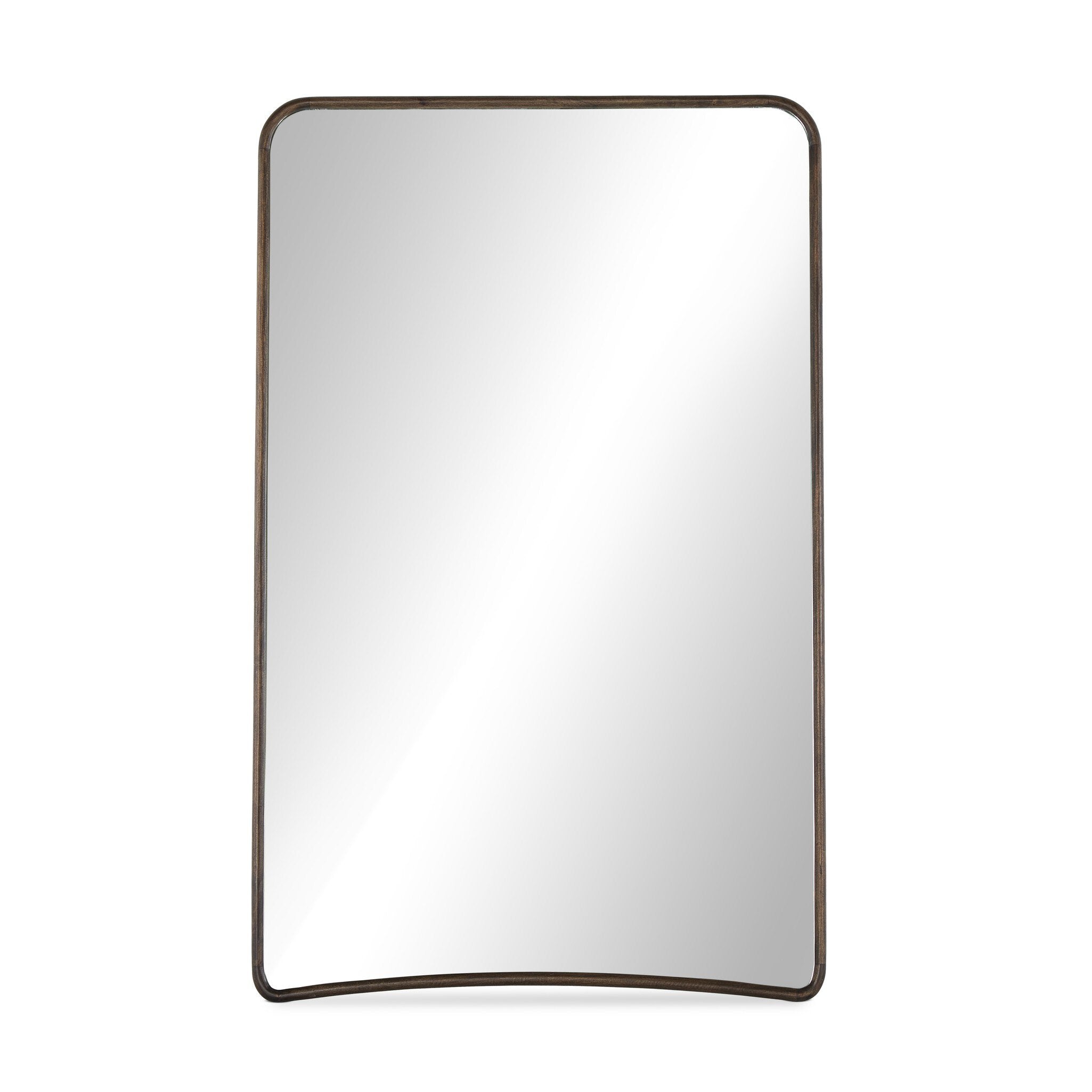 Four Hands Madrano Floor Mirror — Aged Brown