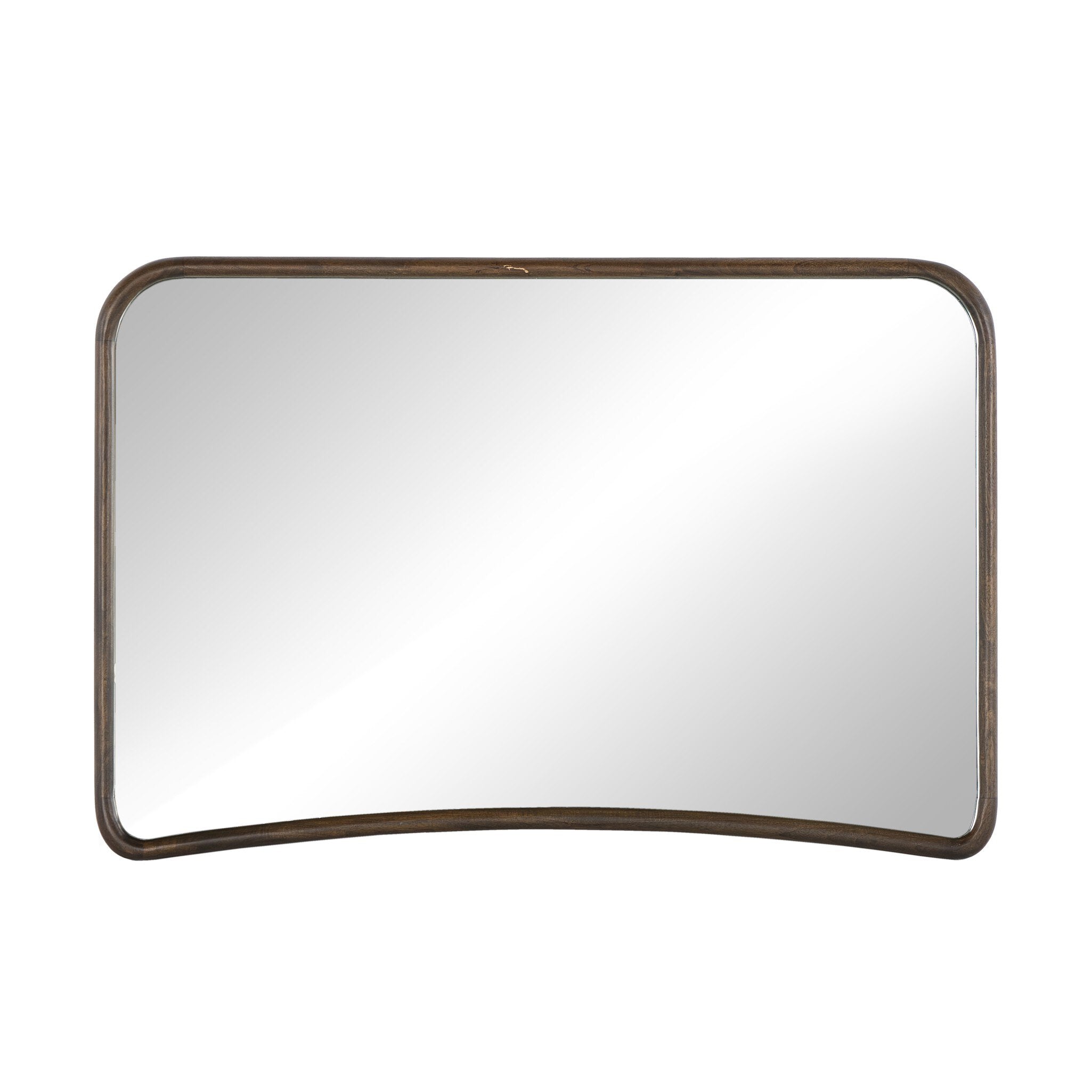 Four Hands Madrano Mantel Mirror — Aged Brown