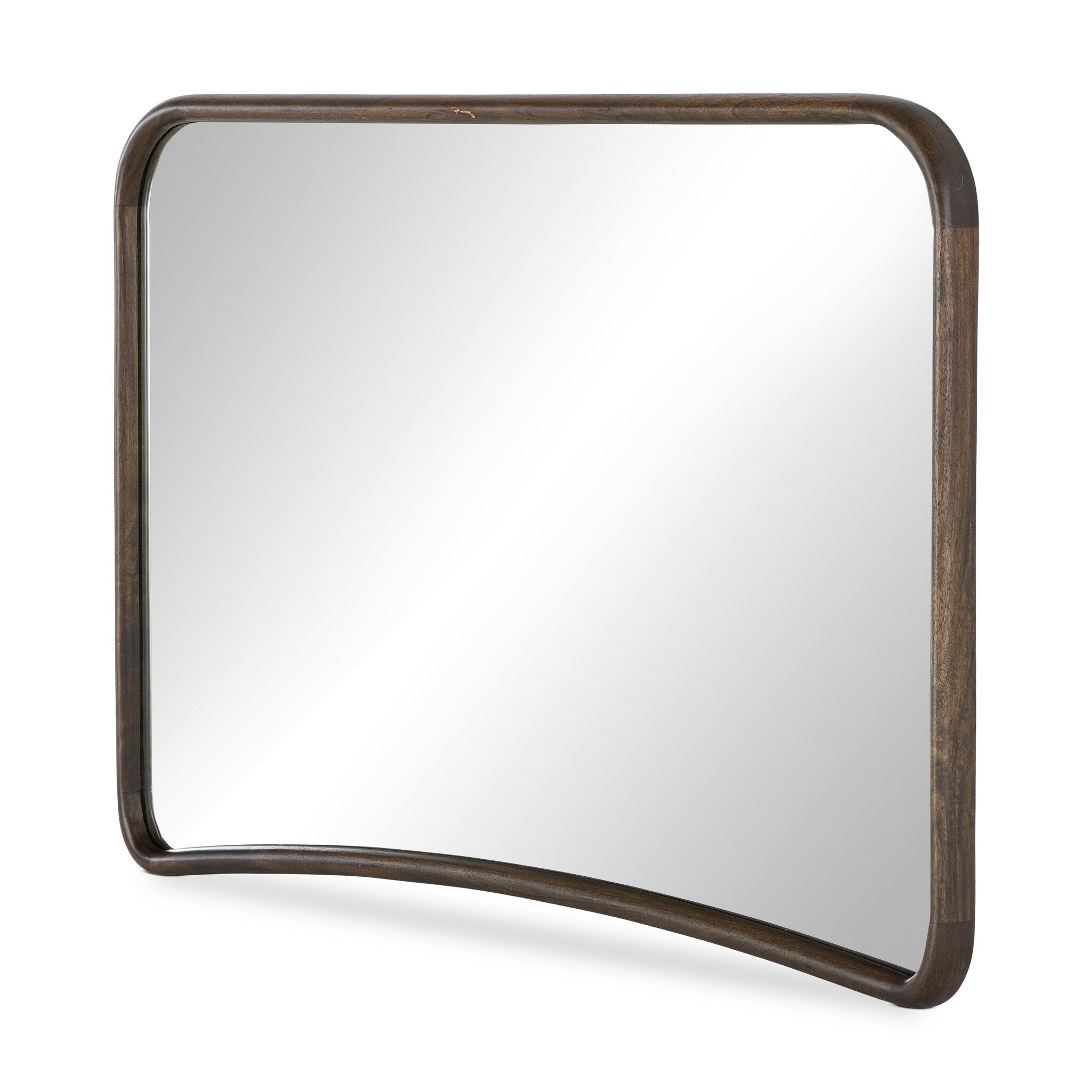 Four Hands Madrano Mantel Mirror — Aged Brown