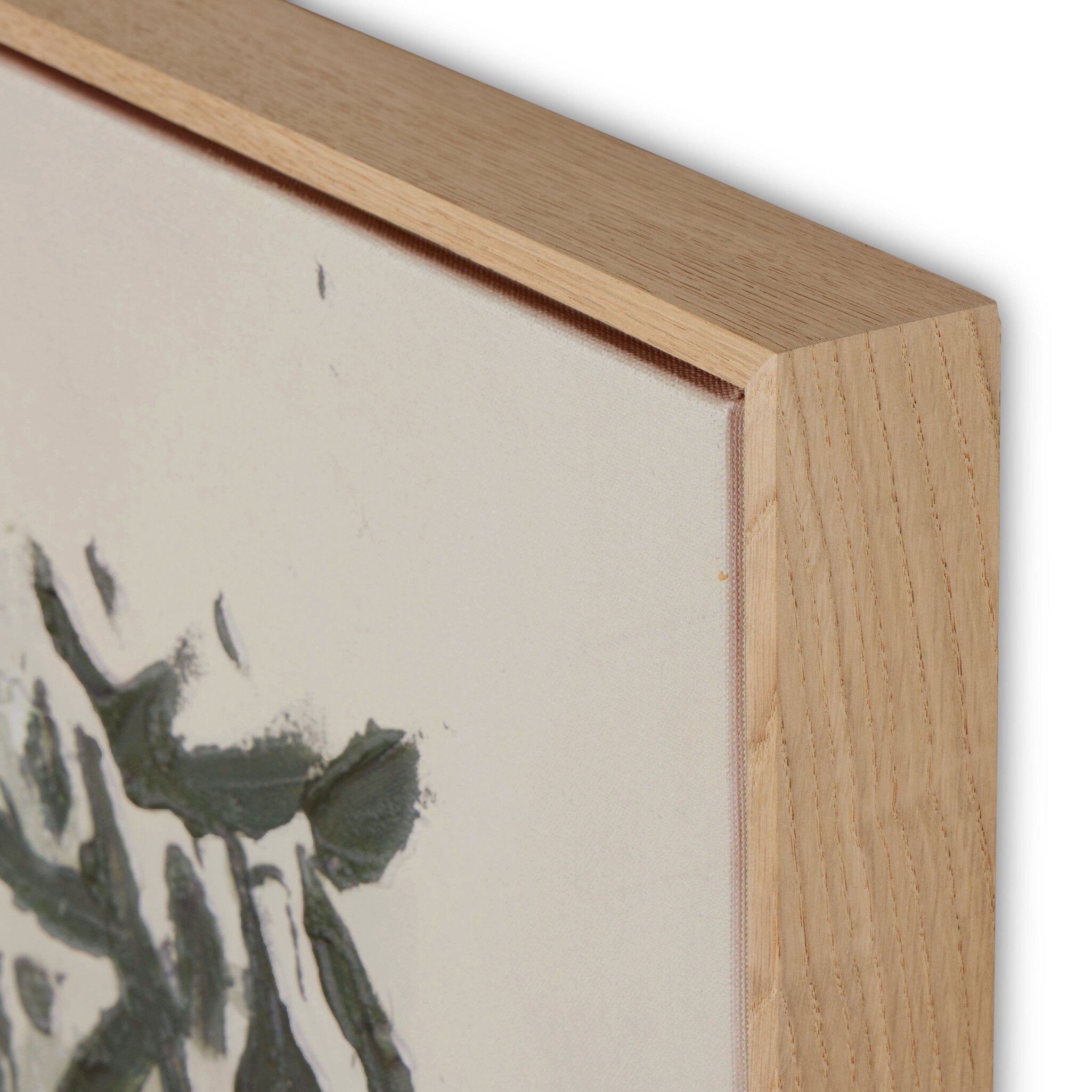 Four Hands Prayers Under The Olive Tree by Tyler Guinn — 246839-002 - 48.0x29.0-Vertical Grain White Oak Floater-Extra Large