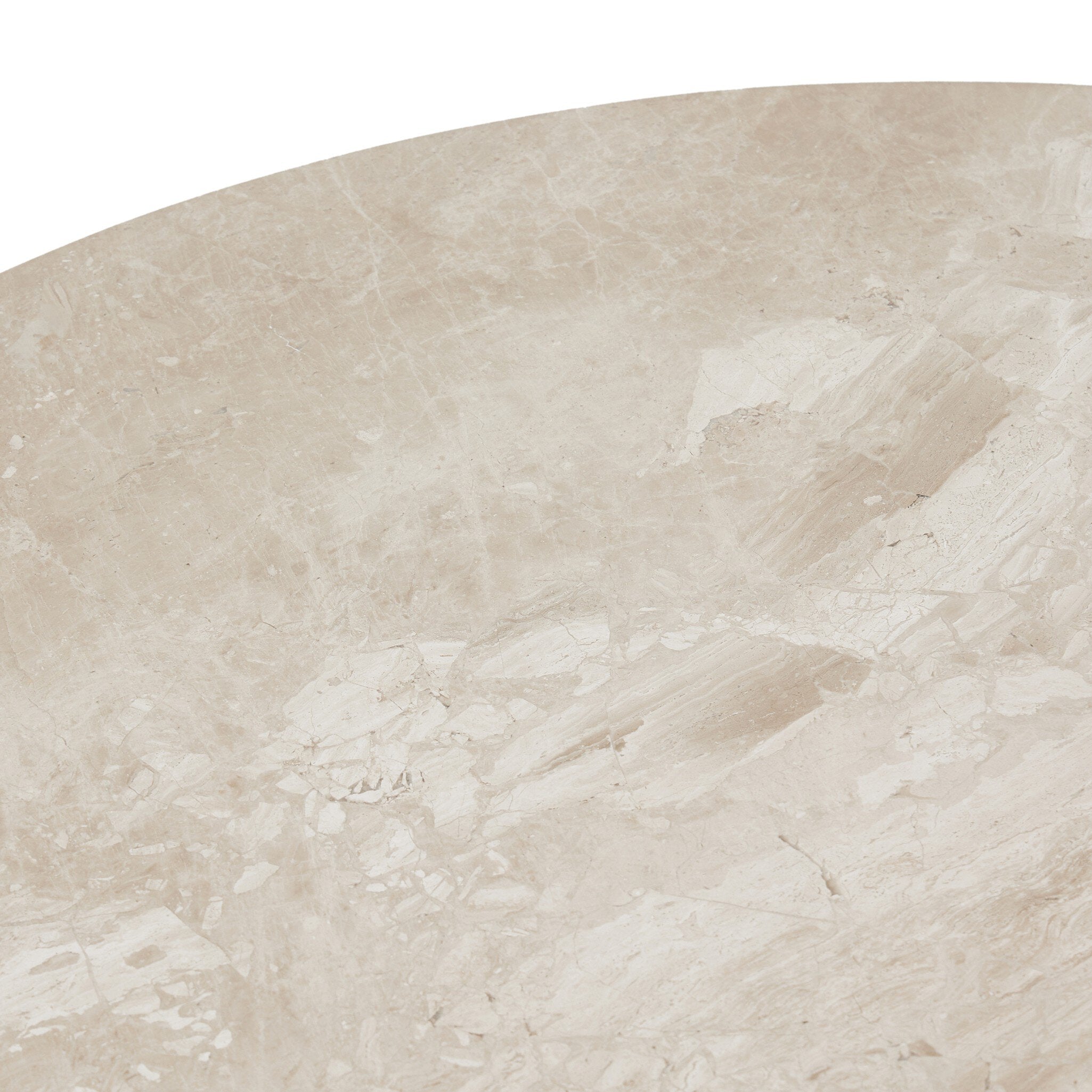 Four Hands Axtell Coffee Table — Lunar Marble-Hammered Gunmetal