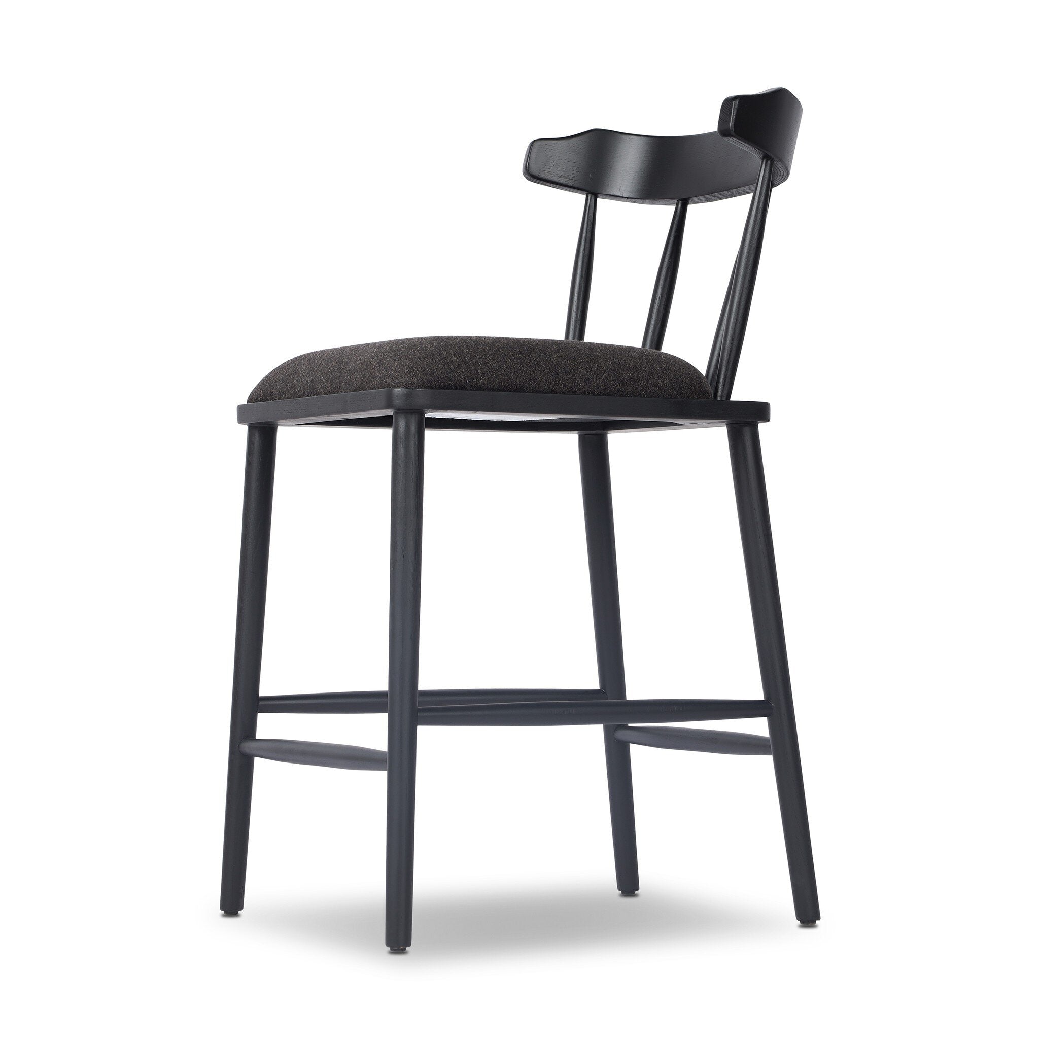 Four Hands Colter Counter Stool — Antwerp Noir-Black-Counter