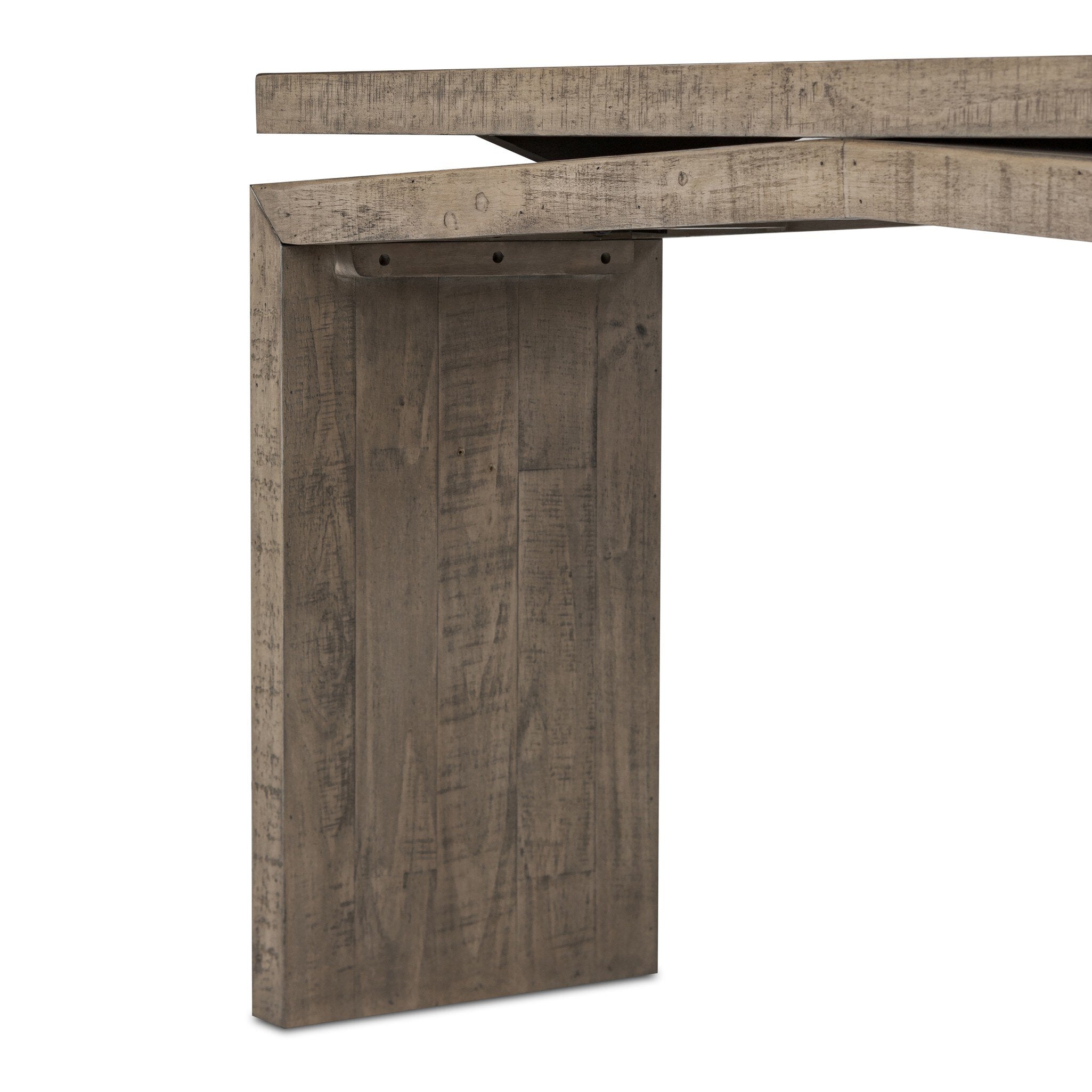 Four Hands Matthes Console Table - 60" — Weathered Wheat