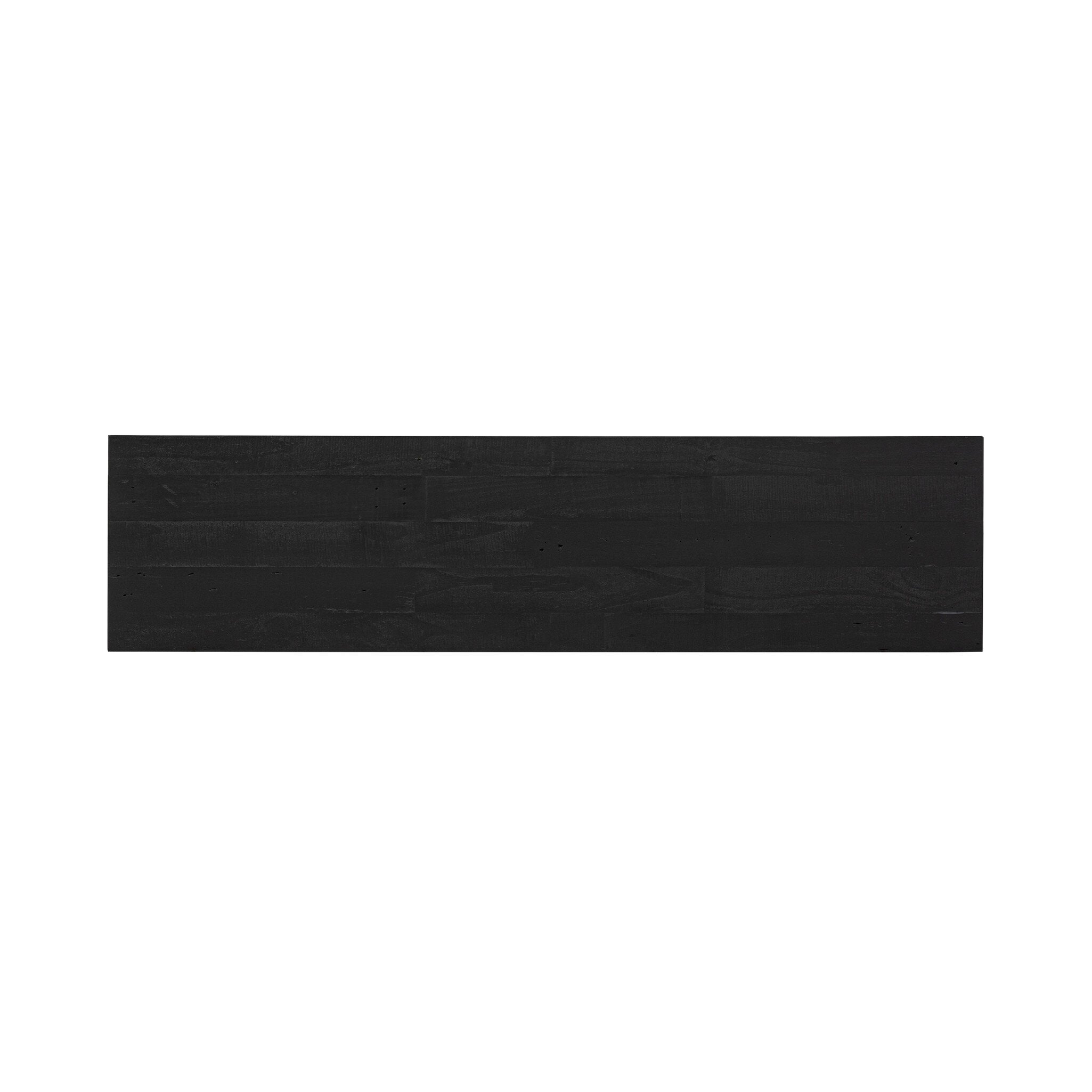 Four Hands Matthes Console Table - 60" — 247427-003- Aged Black Pine