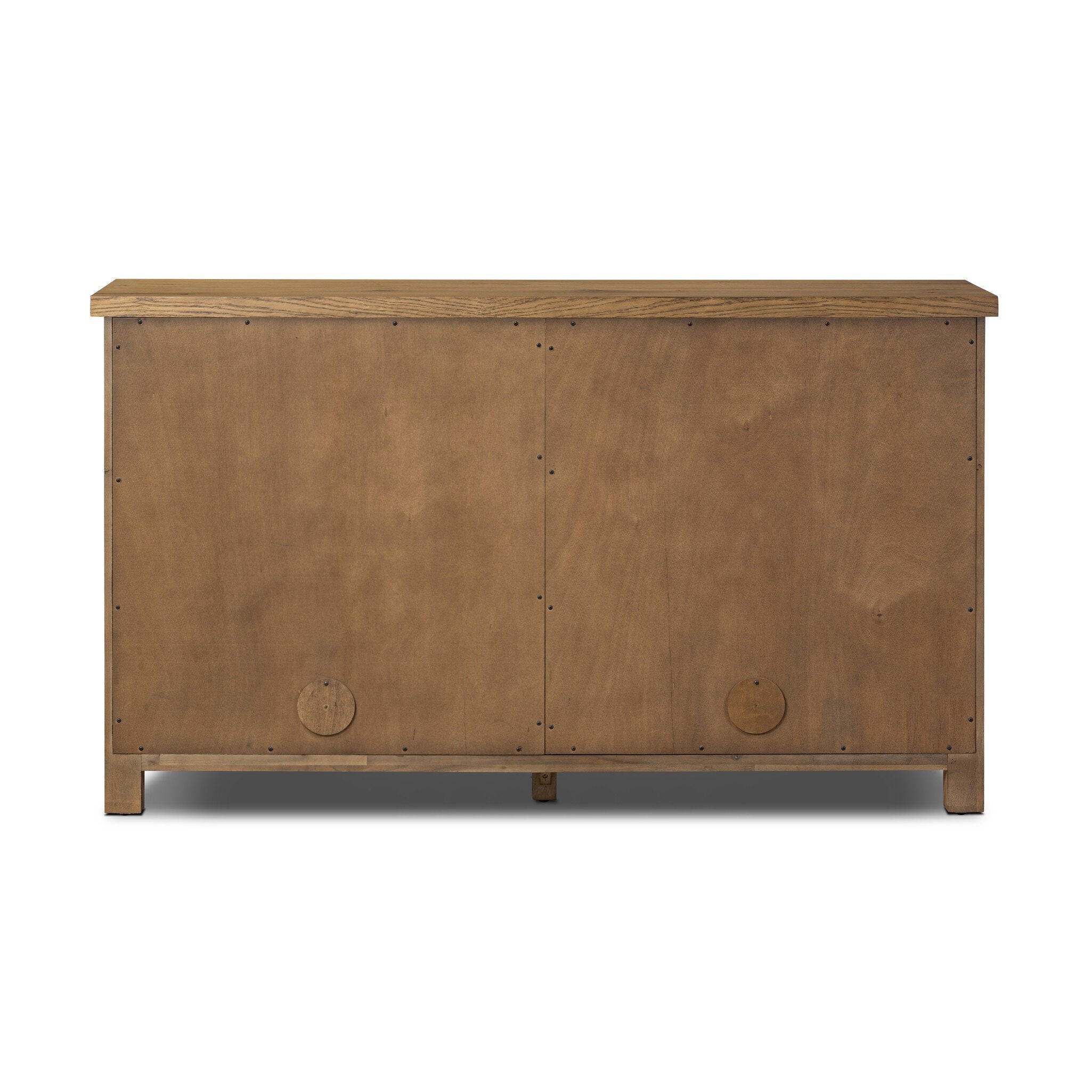 Four Hands Kashton Sideboard — Aged Smoked Oak-Aged Smoked Oak Veneer