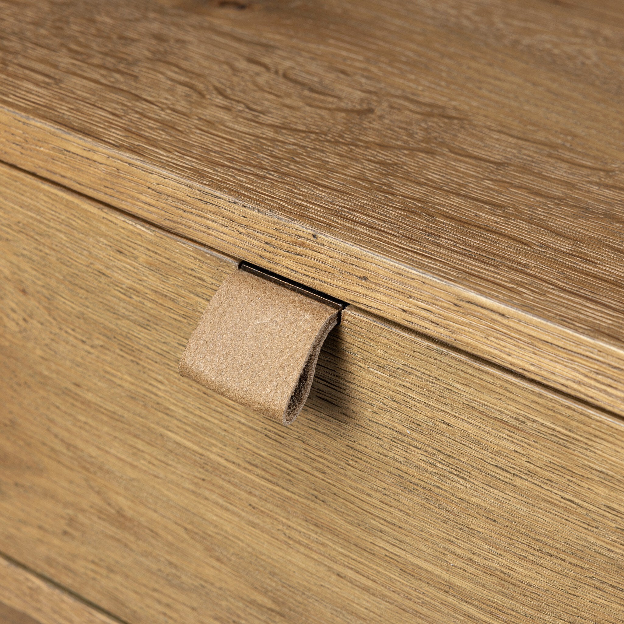 Four Hands Tula Nightstand — Worn Oak Veneer-Worn Oak-Palermo Drift