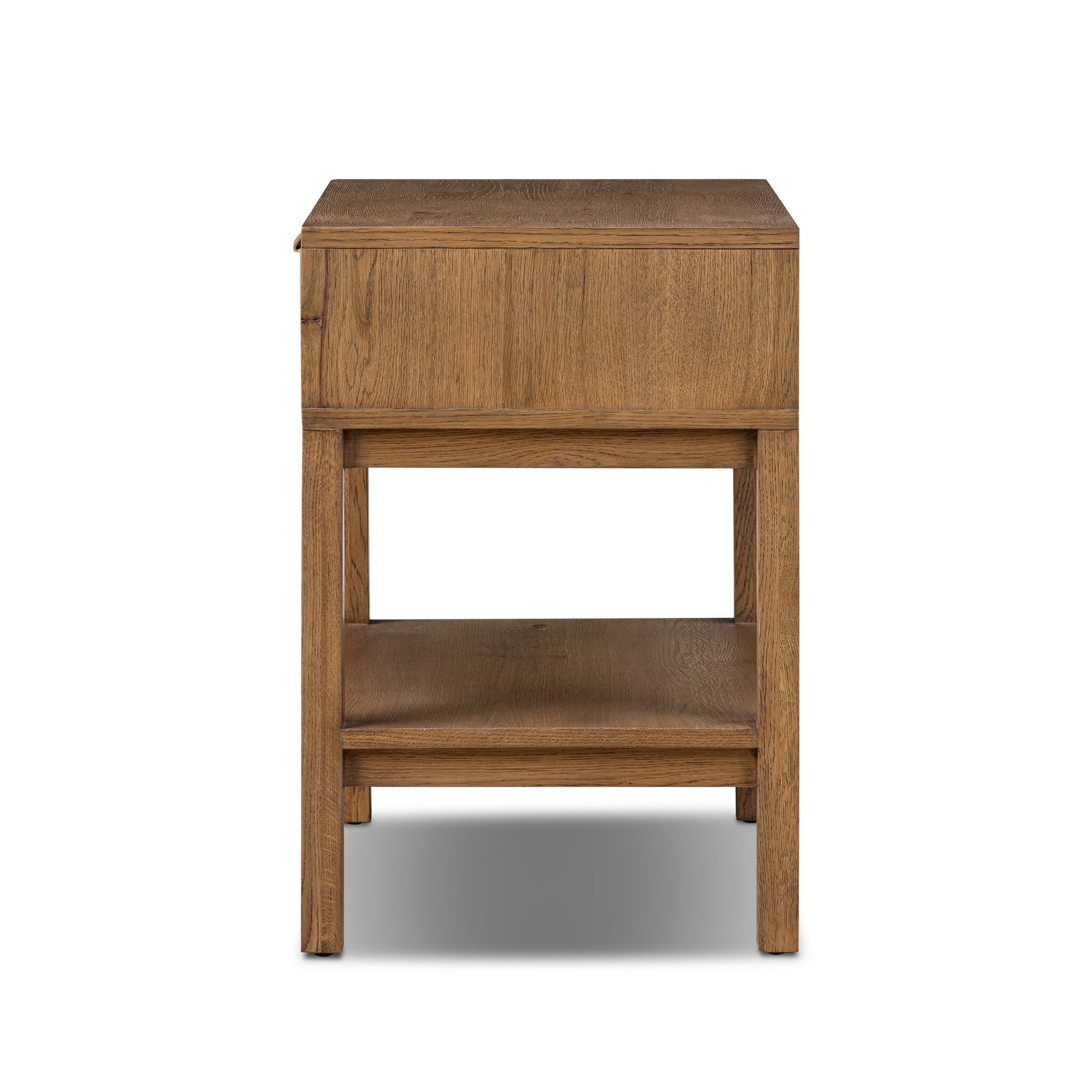 Four Hands Tula Nightstand — Worn Oak Veneer-Worn Oak-Palermo Drift