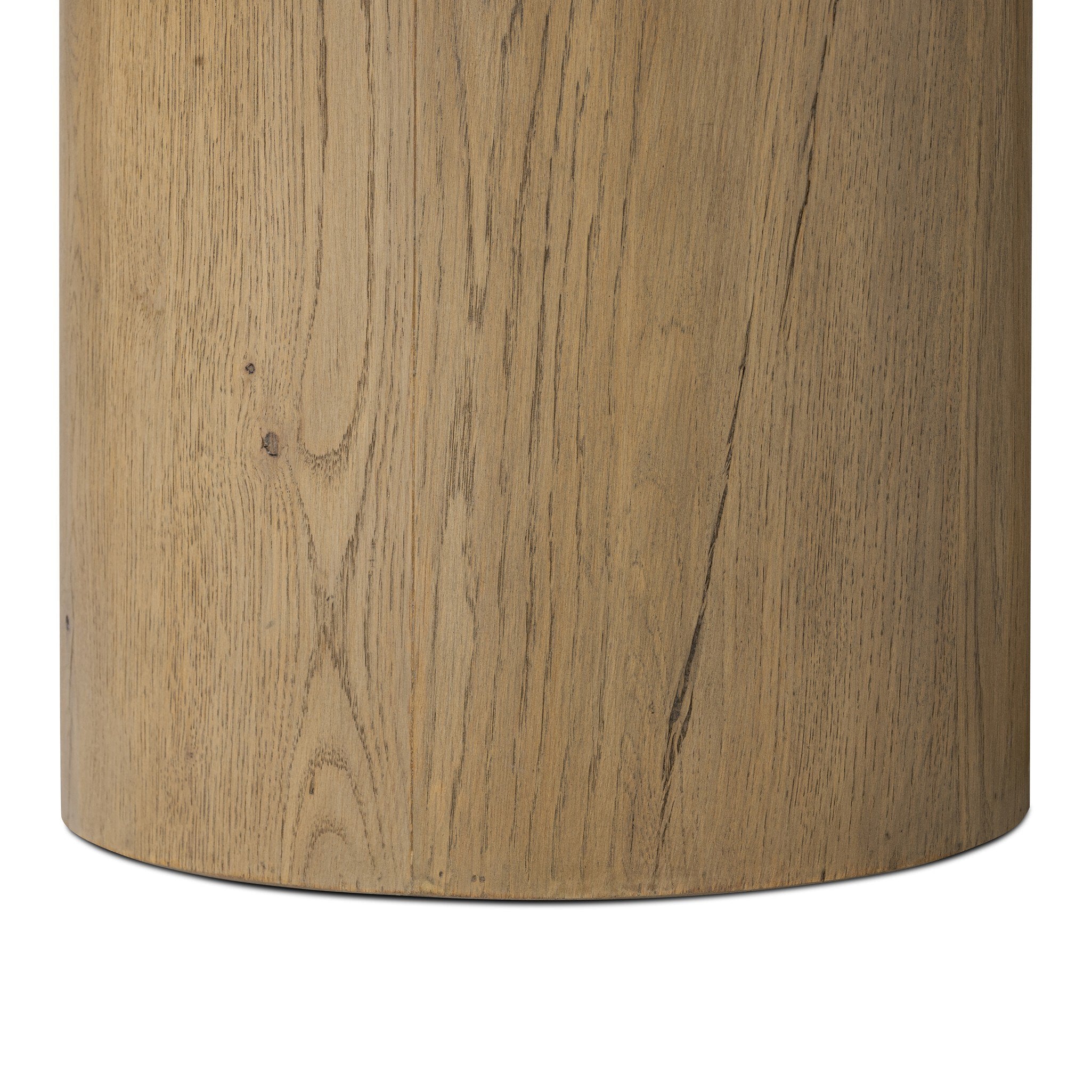 Four Hands Kovo Nesting End Tables — Cappuccino Marble-Rubbed Light Oak Veneer