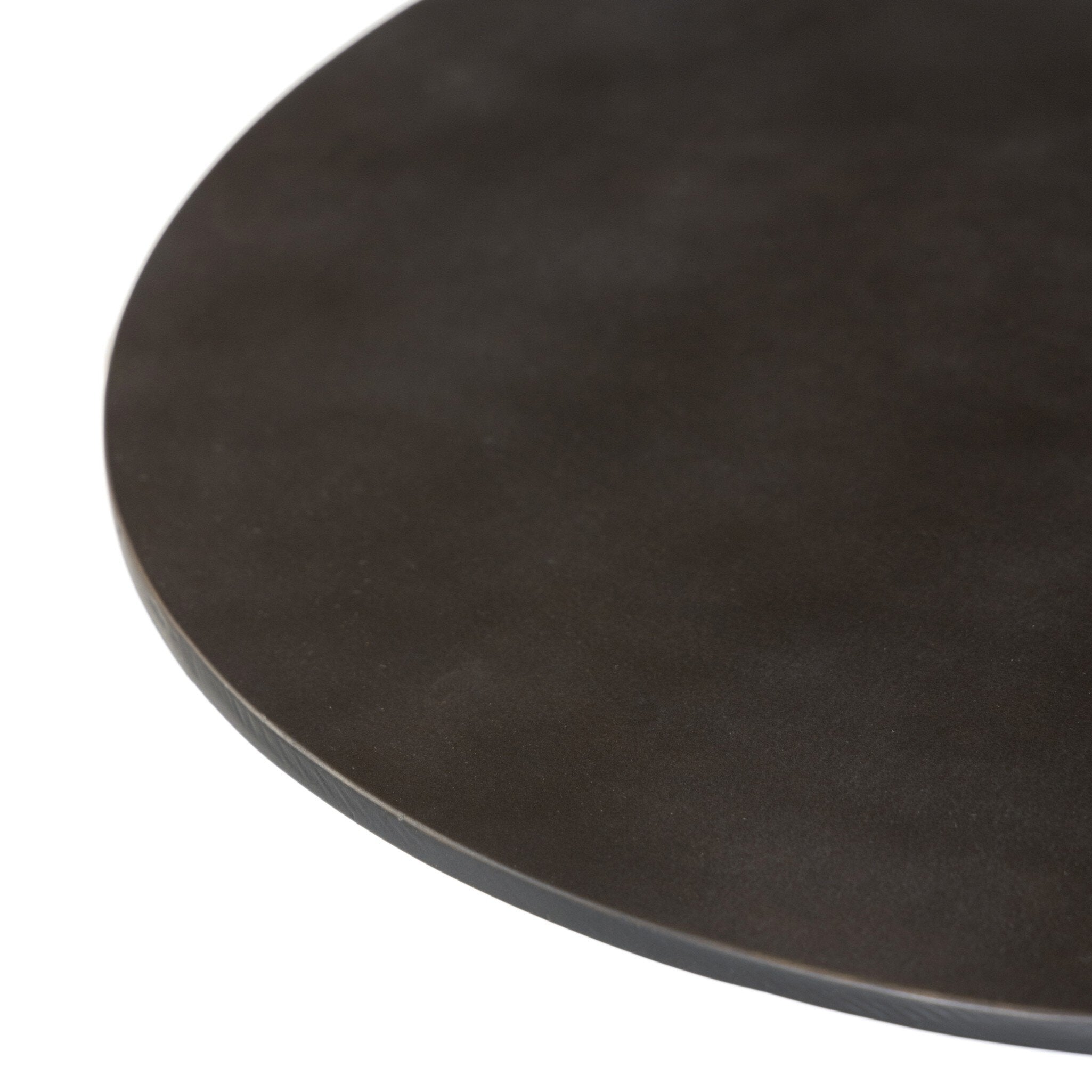 Four Hands Daffin End Table — Black Antique