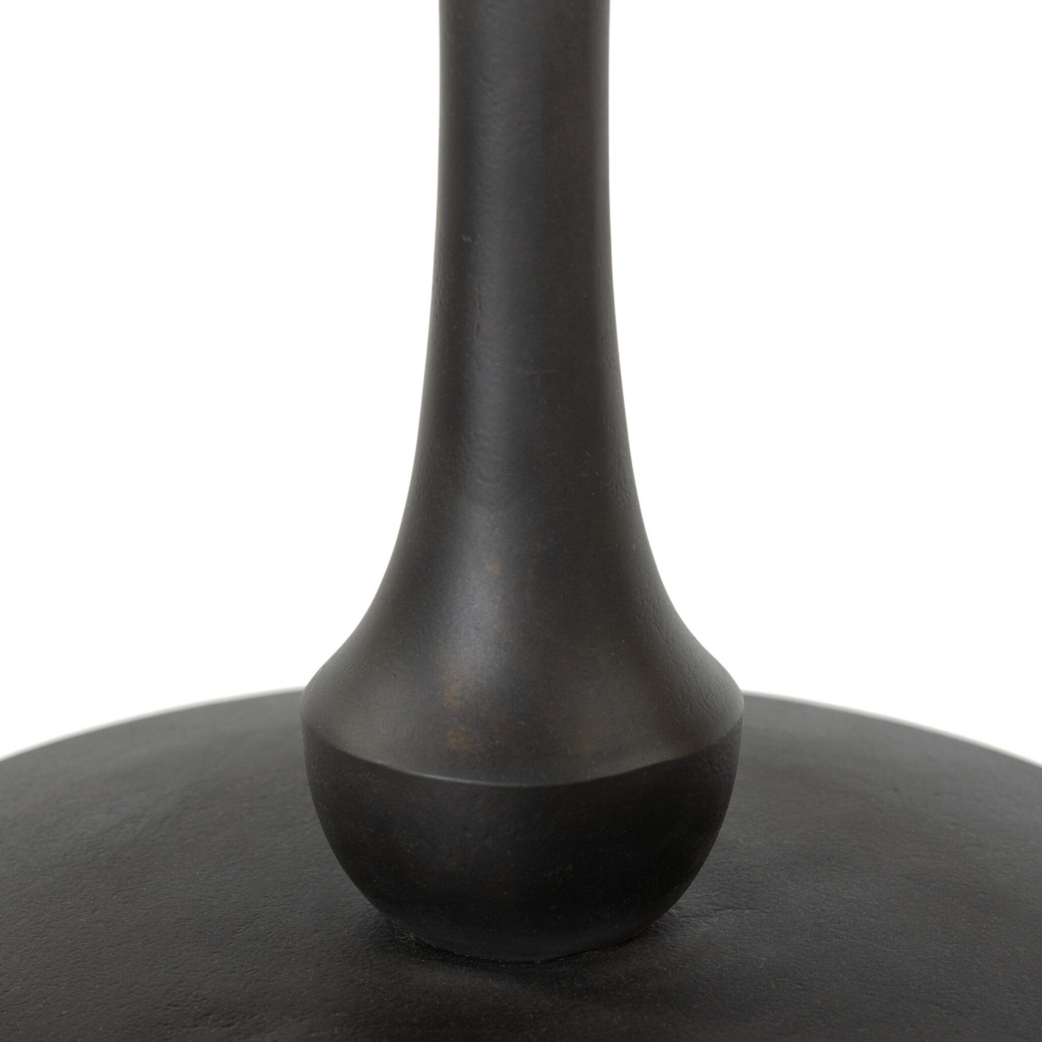 Four Hands Daffin End Table — Black Antique