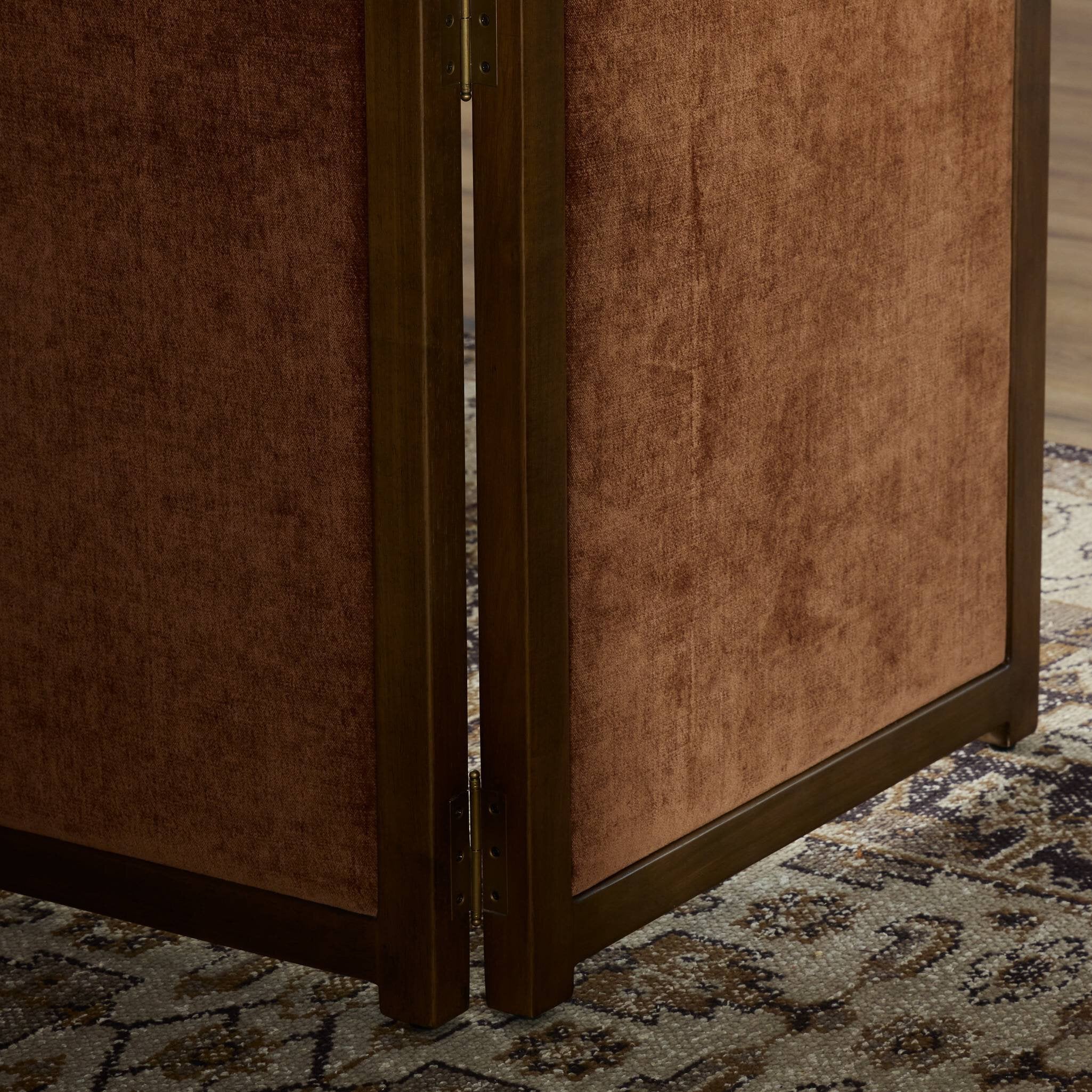 Four Hands Duane Room Divider — Altair Sienna-Vintage Parawood