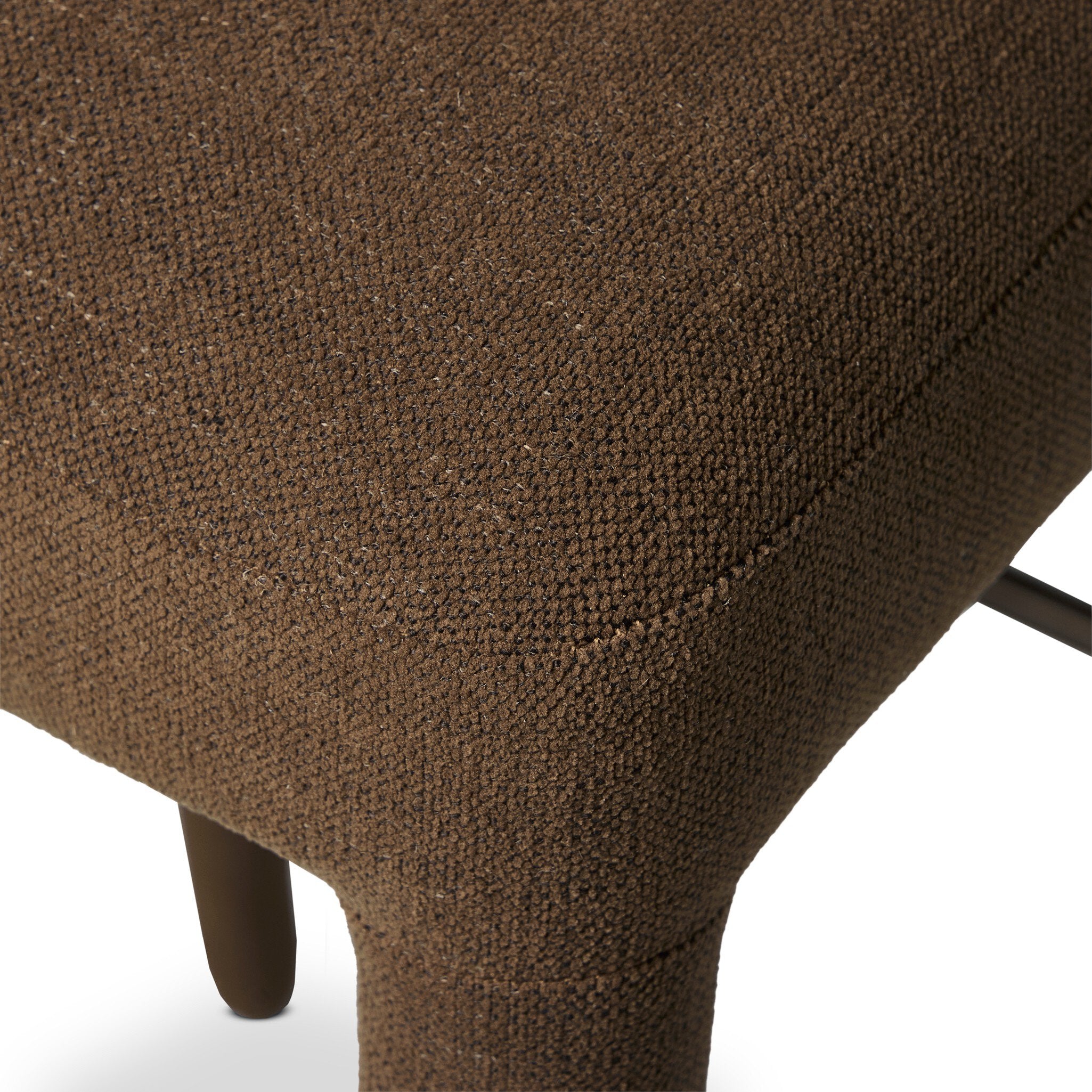 Four Hands Beverly Bar + Counter Stool — Crypton Nomad Mushroom-Gris Gunmetal Iron-Bar