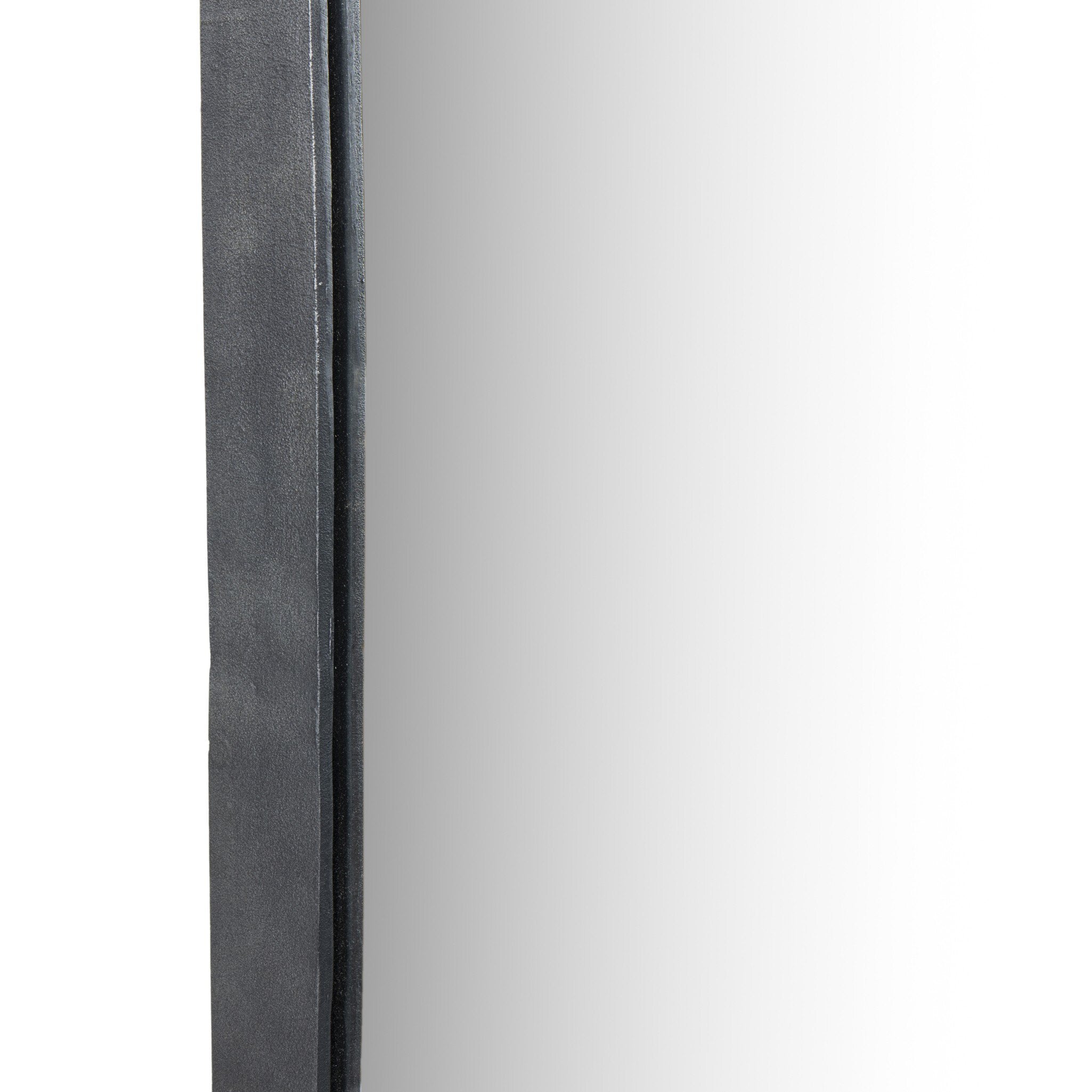 Four Hands Regis Floor Mirror — Hammered Grey-Mirror