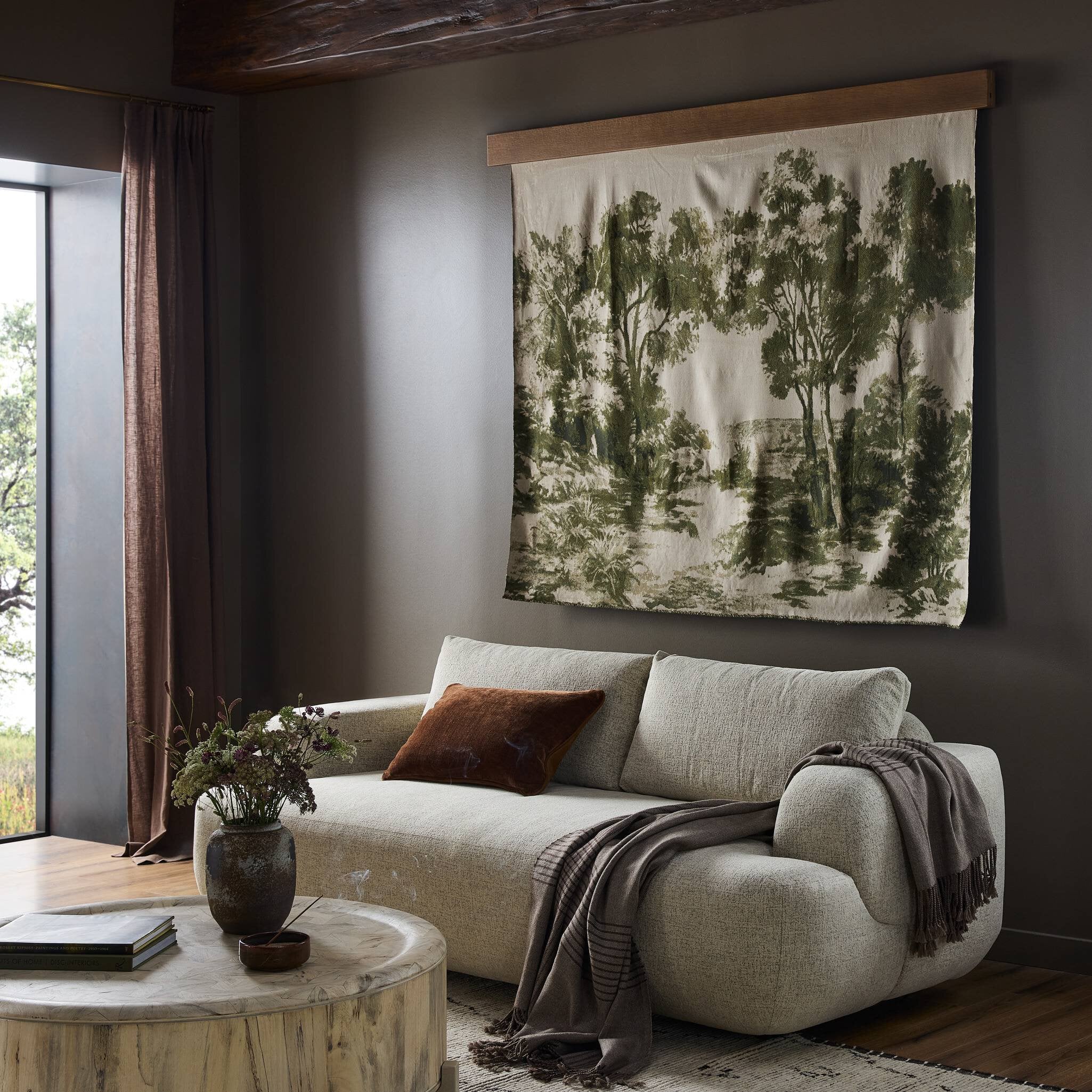 Four Hands Toile Tapestry — Toile Moss