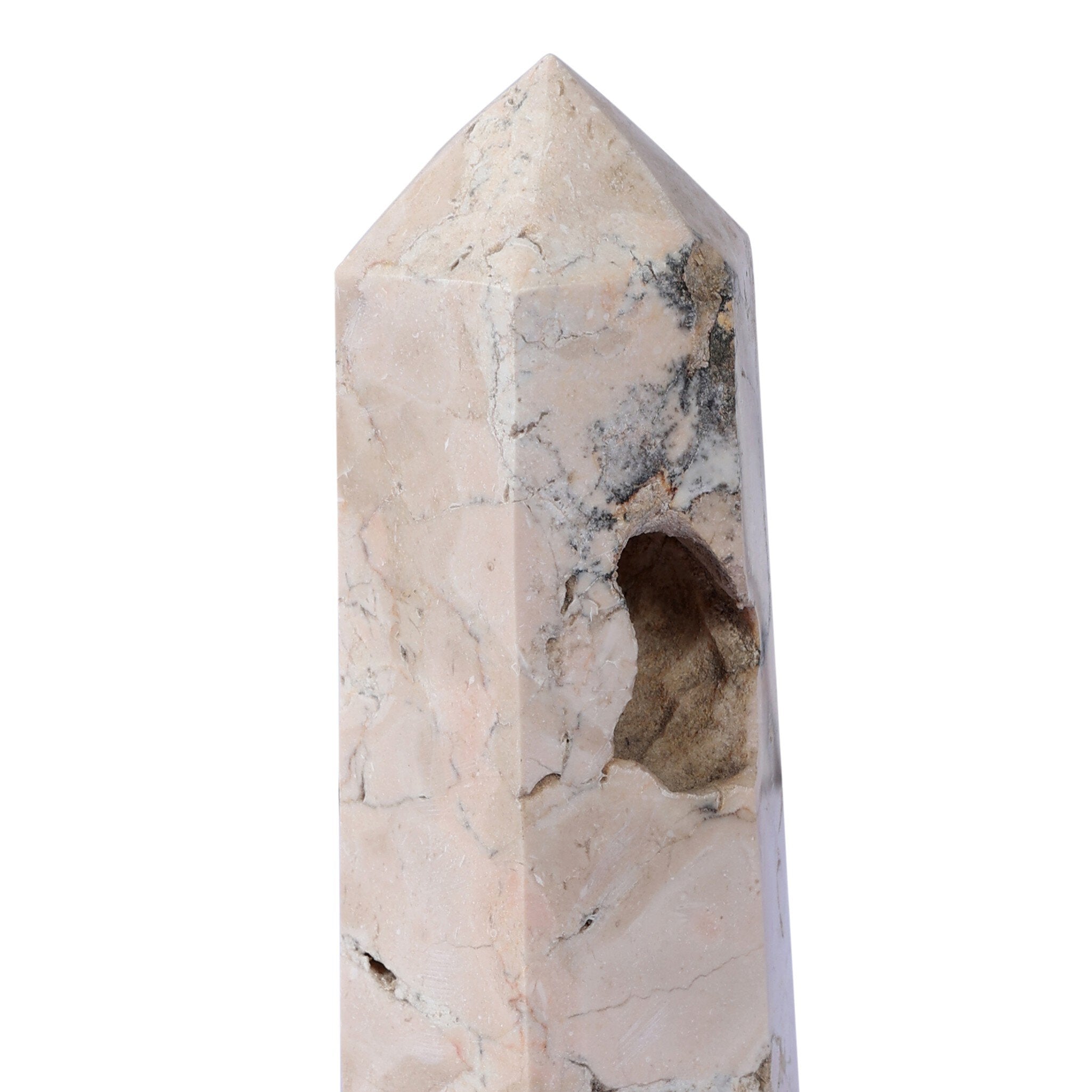 Four Hands Travertine Obelisk Set — Romano Fosse Travertine