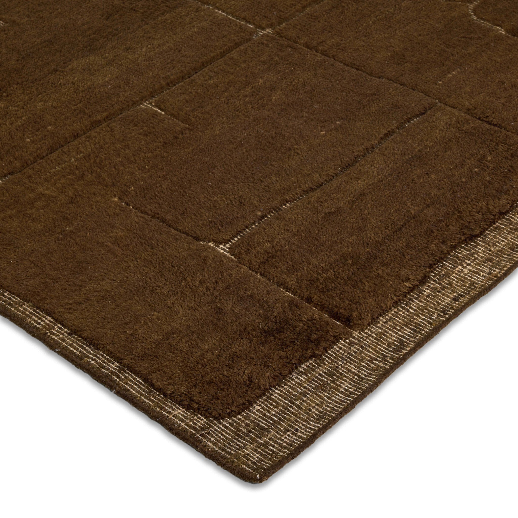 Four Hands Florian Hand-Knotted Rug — Florian Olive-9'x12'
