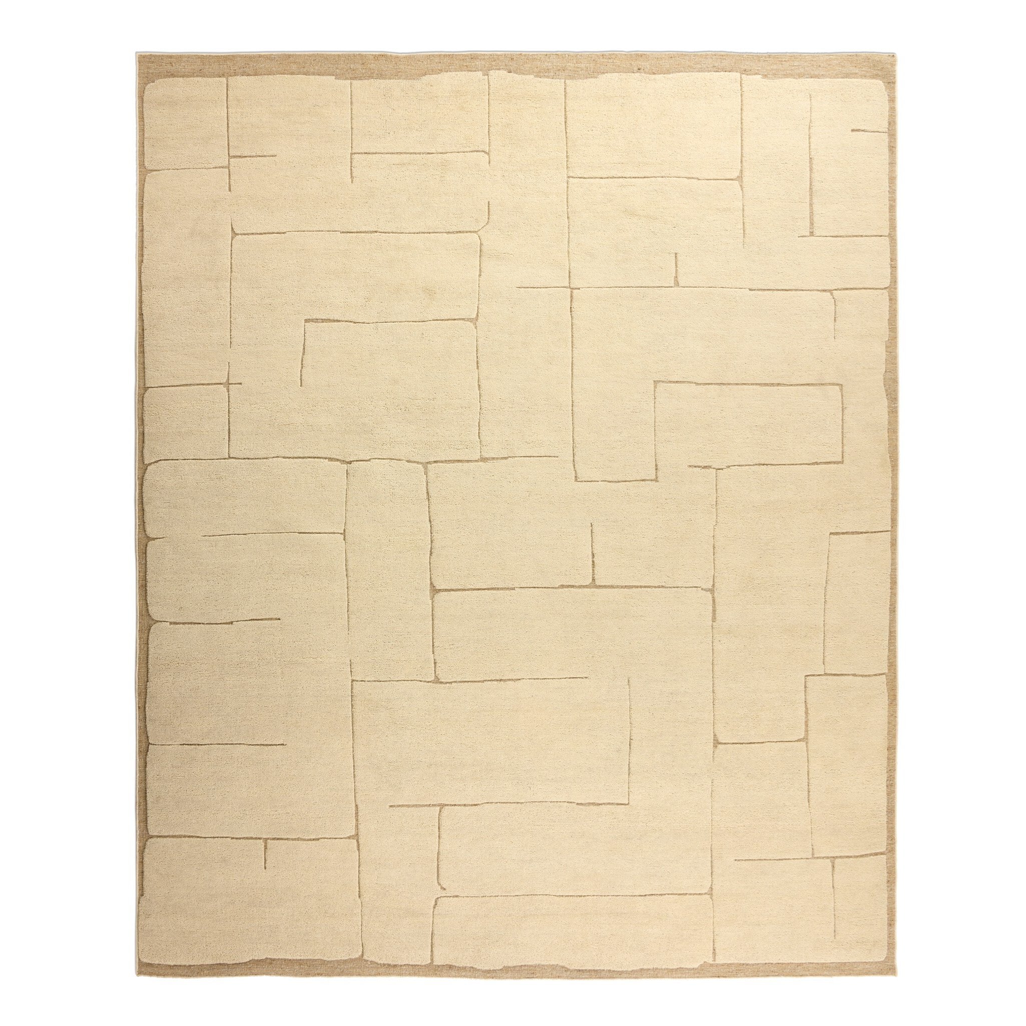 Four Hands Florian Hand-Knotted Rug — Florian Ivory-8'x10'