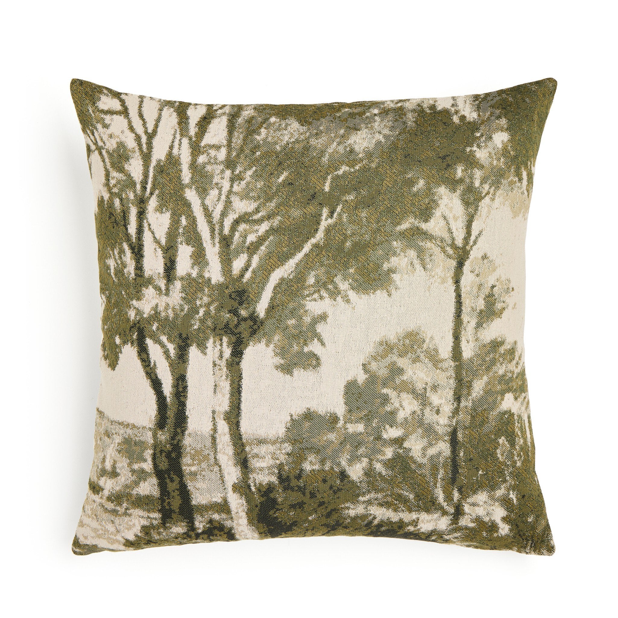 Four Hands Toile Pillow — Toile Moss-24"x24"