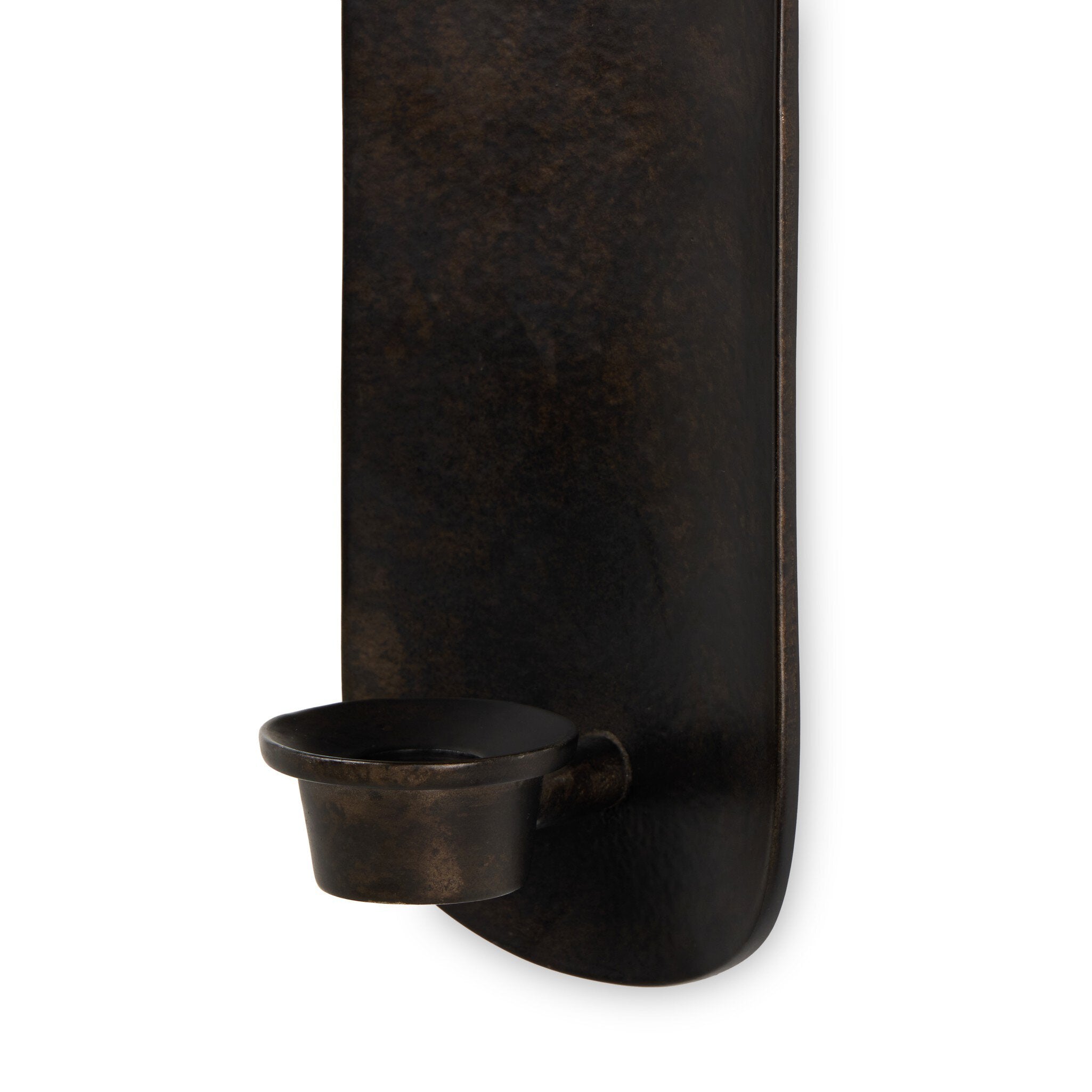 Four Hands Pilla Wall Mounted Candle Holder-Set Of 2 — Distressed Bronze