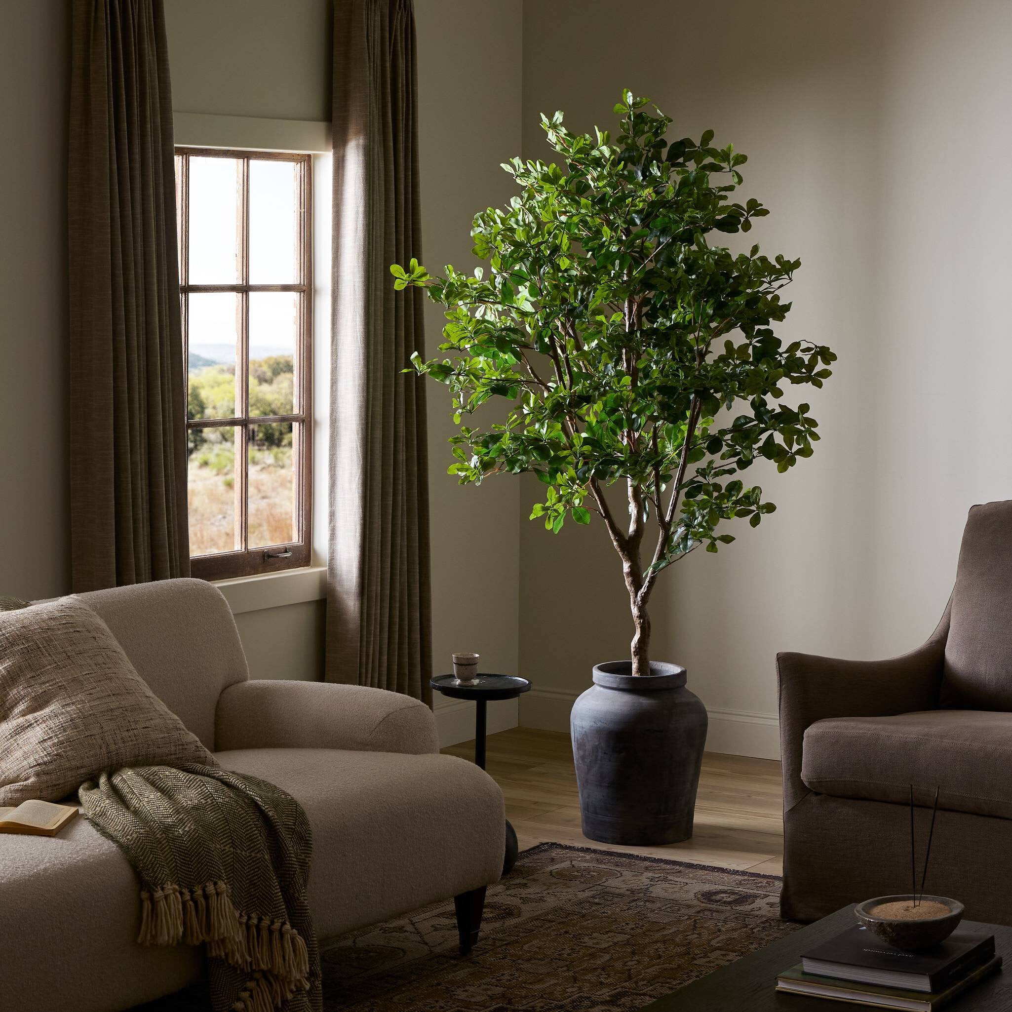 Four Hands Faux Aralia Tree — Faux Aralia Tree-6'