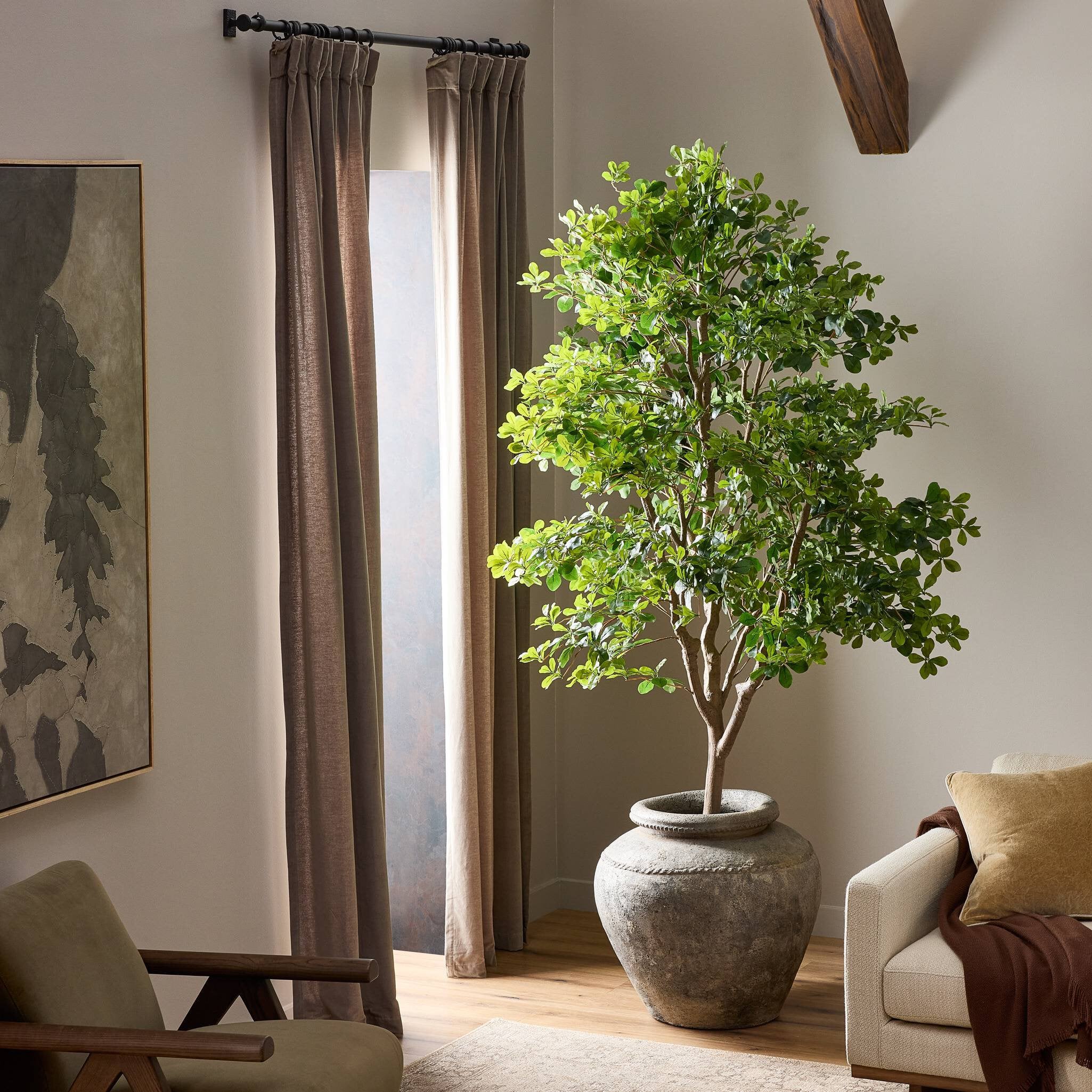 Four Hands Faux Aralia Tree — Faux Aralia Tree-8'