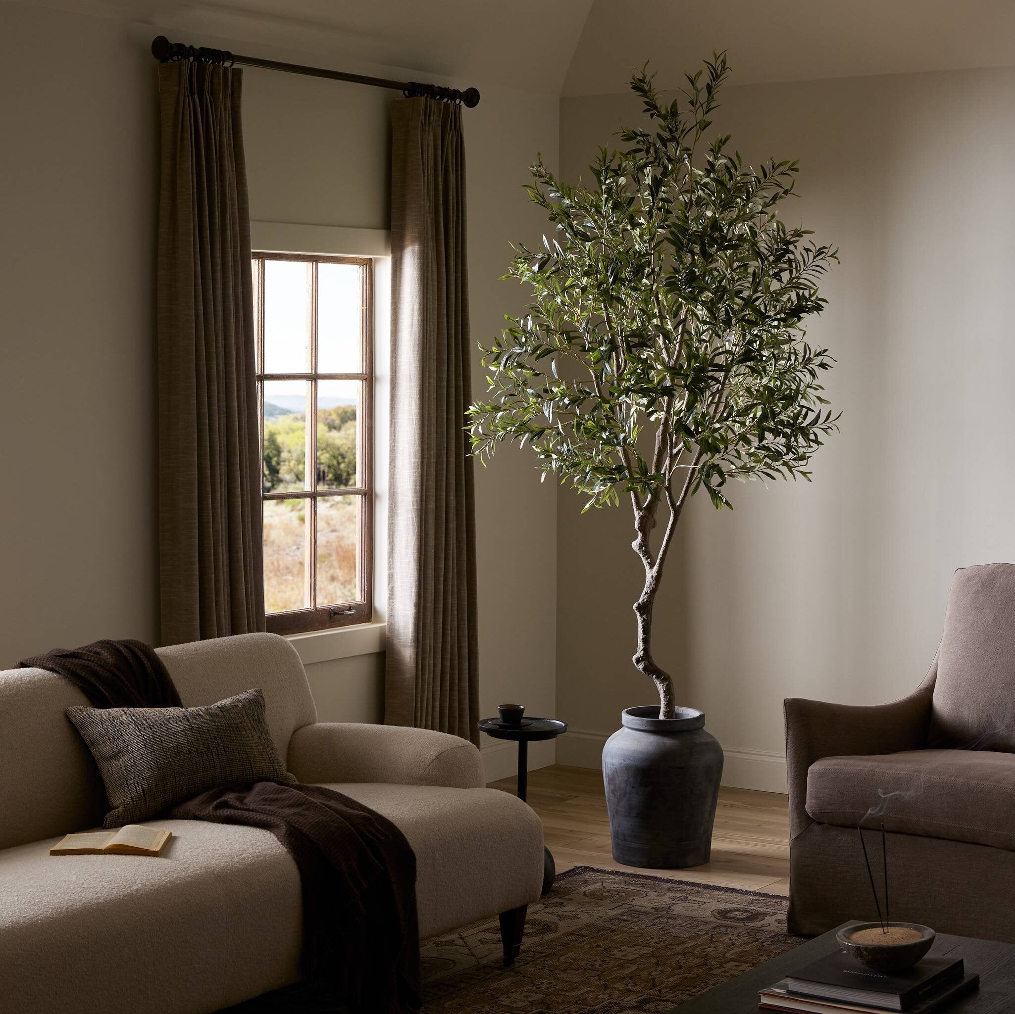 Four Hands Faux Olive Tree — Faux Olive Tree-8'