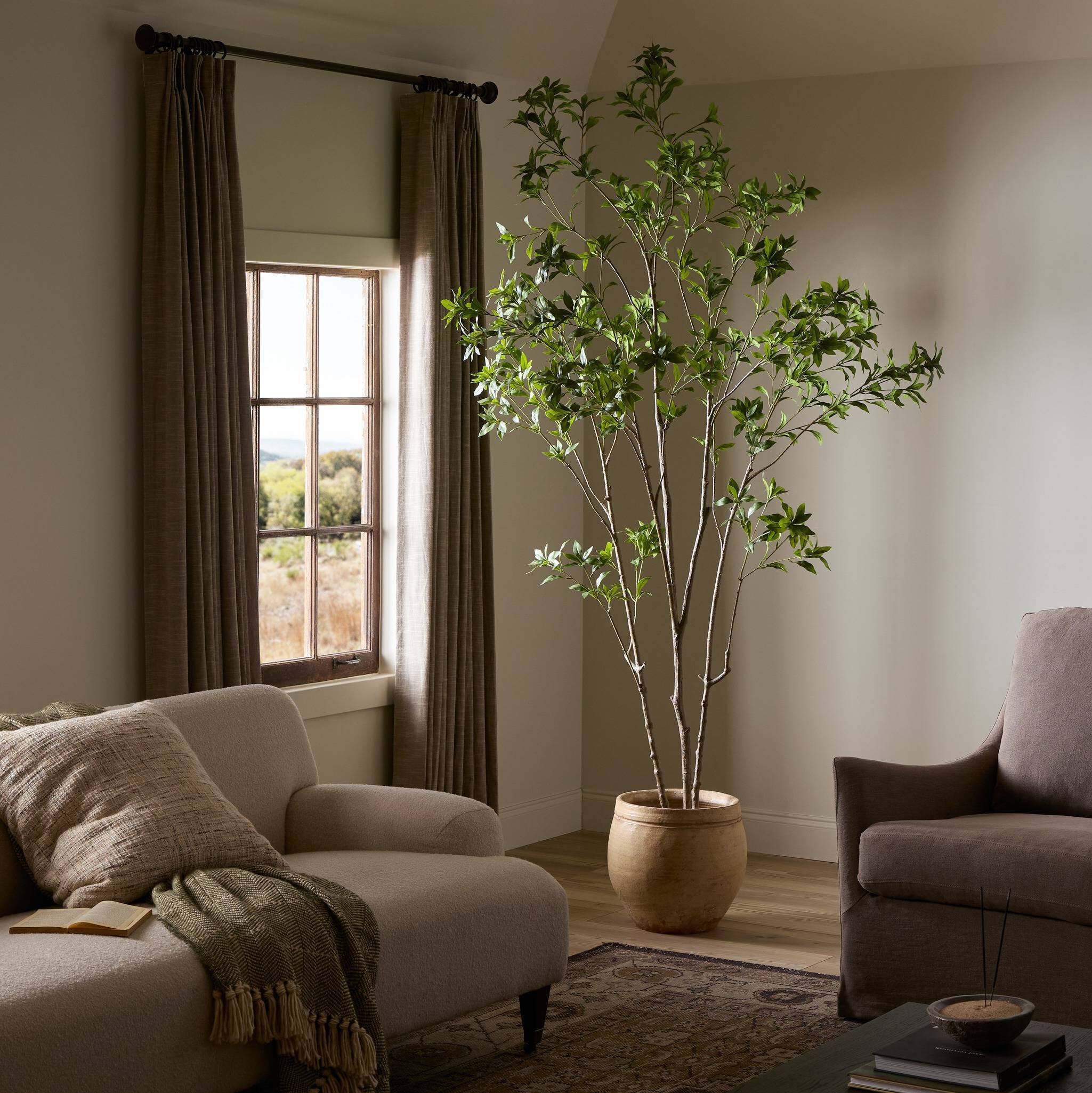 Four Hands Faux Pieris Tree — Faux Pieris Tree-8'