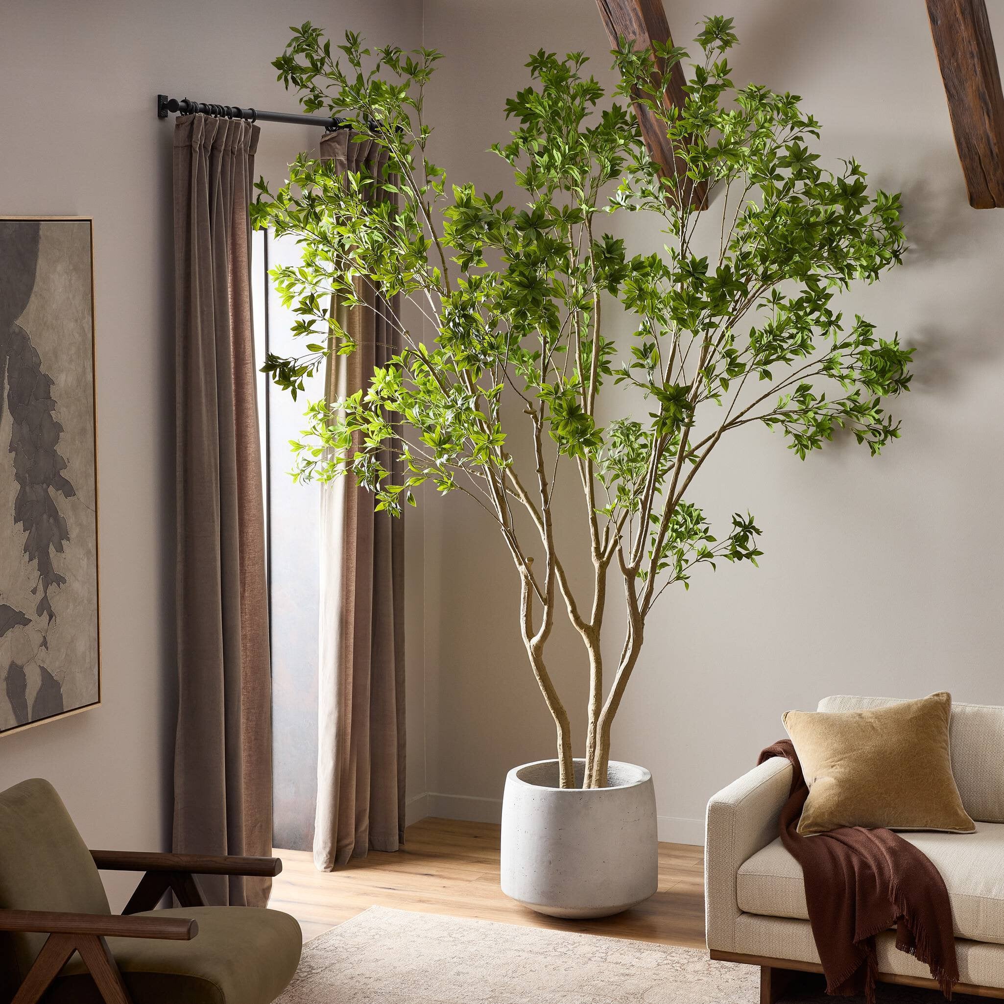 Four Hands Faux Pieris Tree — Faux Pieris Tree-9.5'
